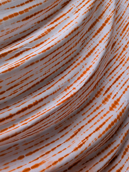 Rayon | Zebra in Tangerine