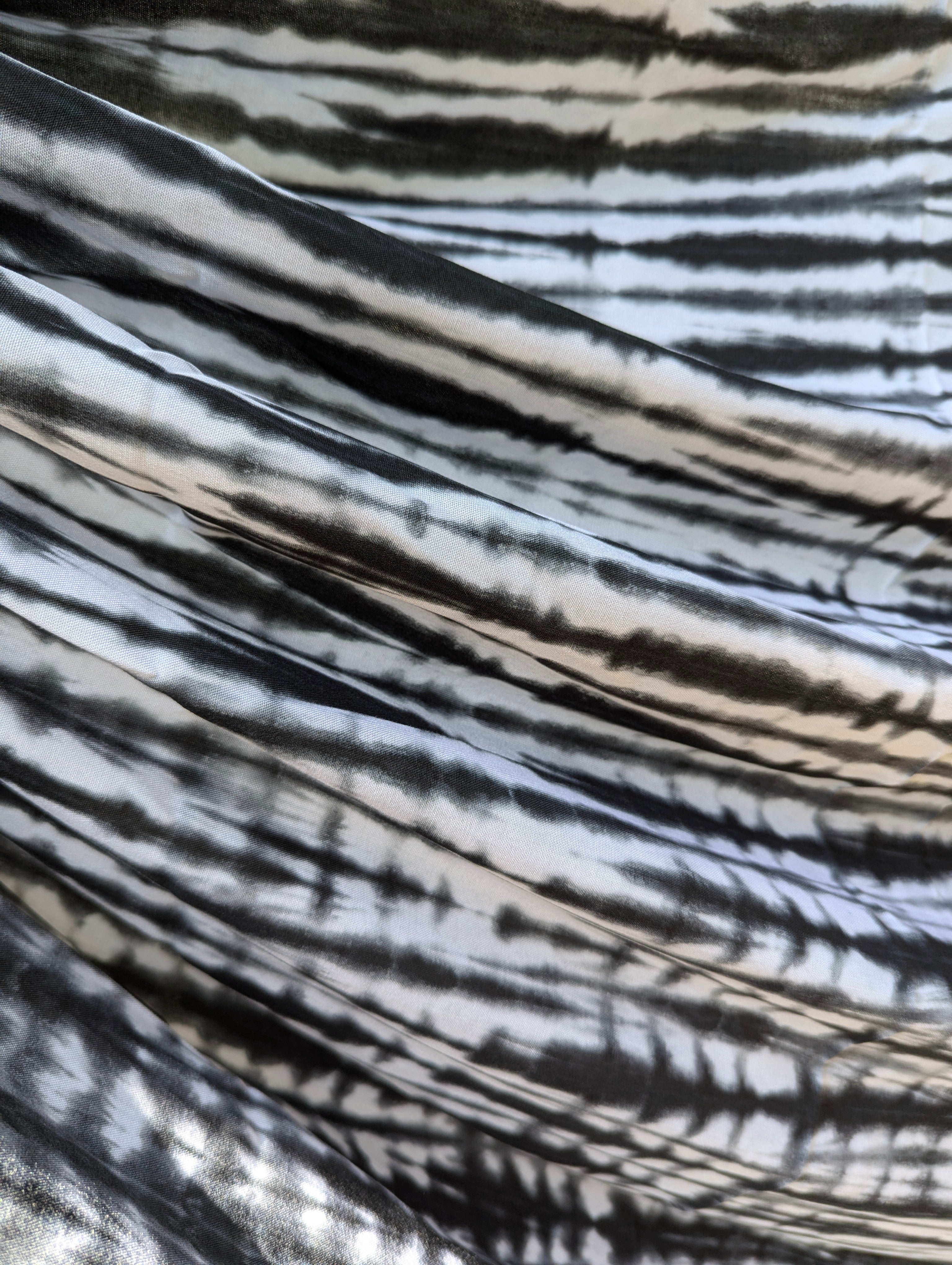 Rayon |  Zebra in Grey