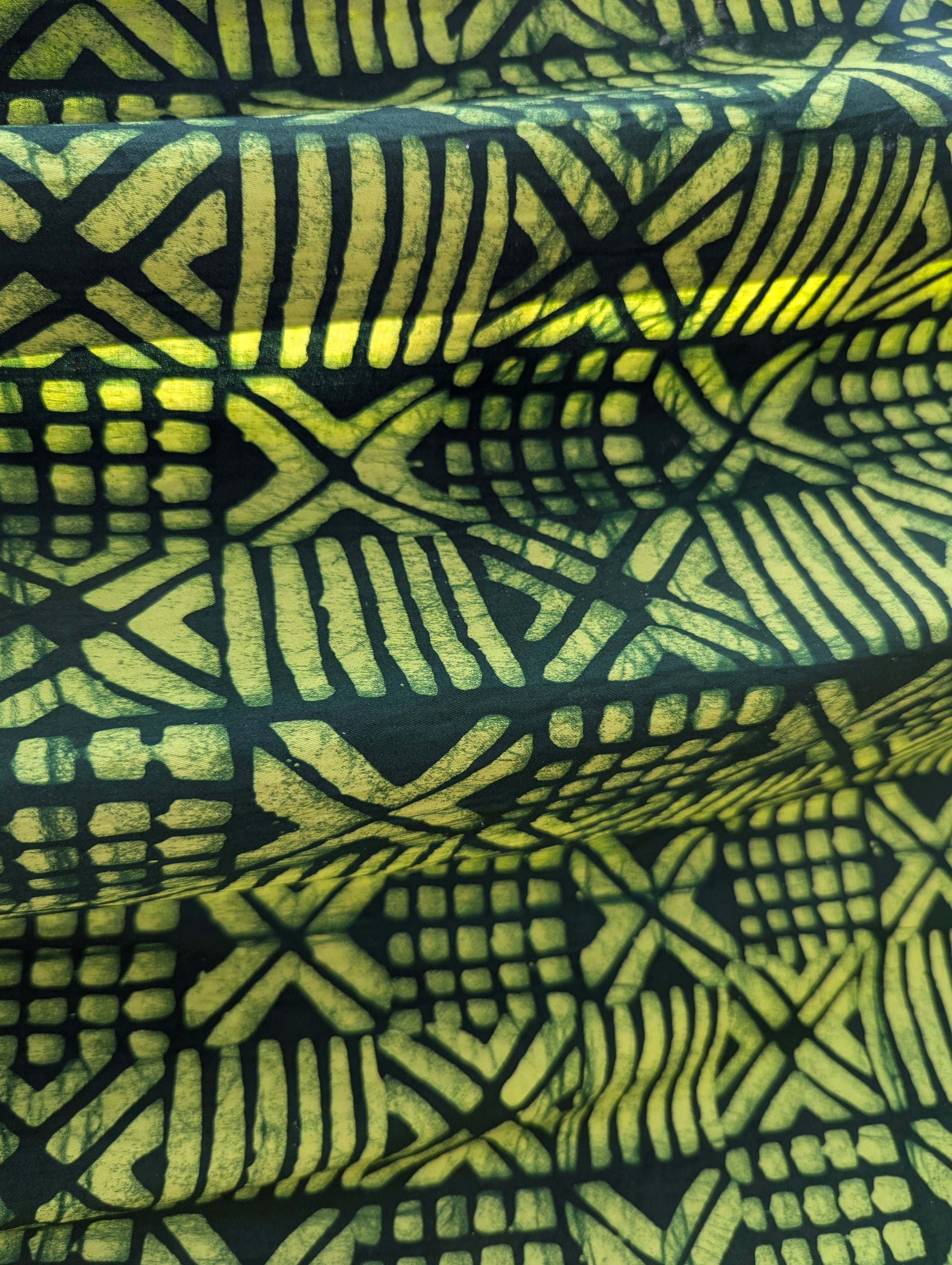 Batik | Adinkra in Black Green