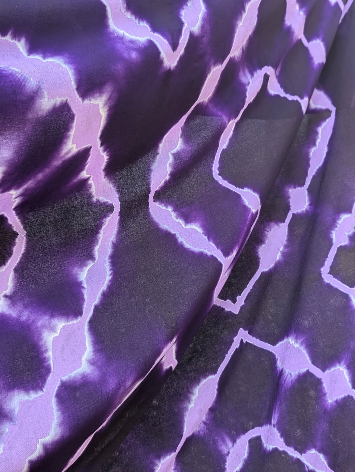 Rayon| Diamond in Purple