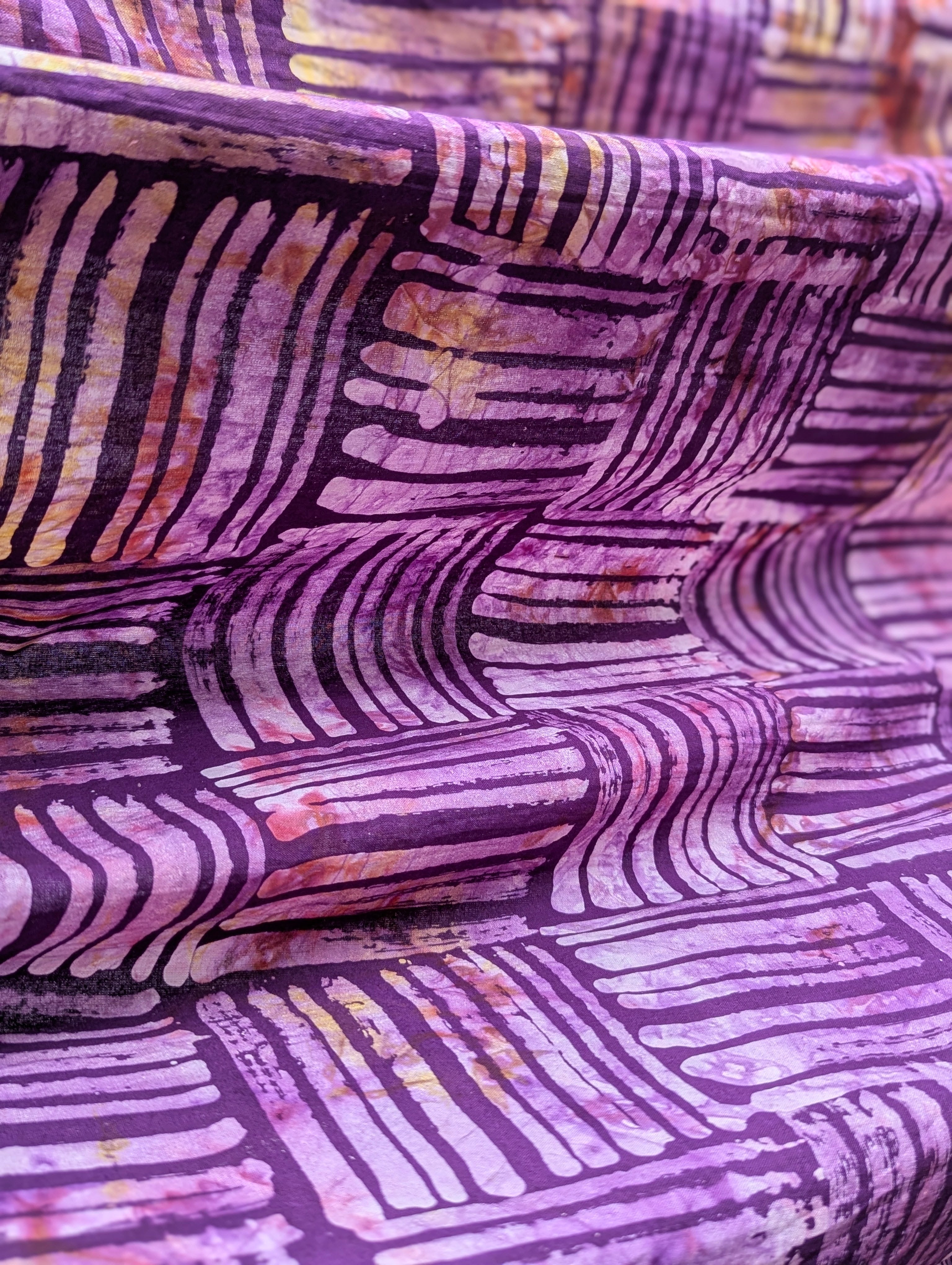 Batik | Kente in Lavender
