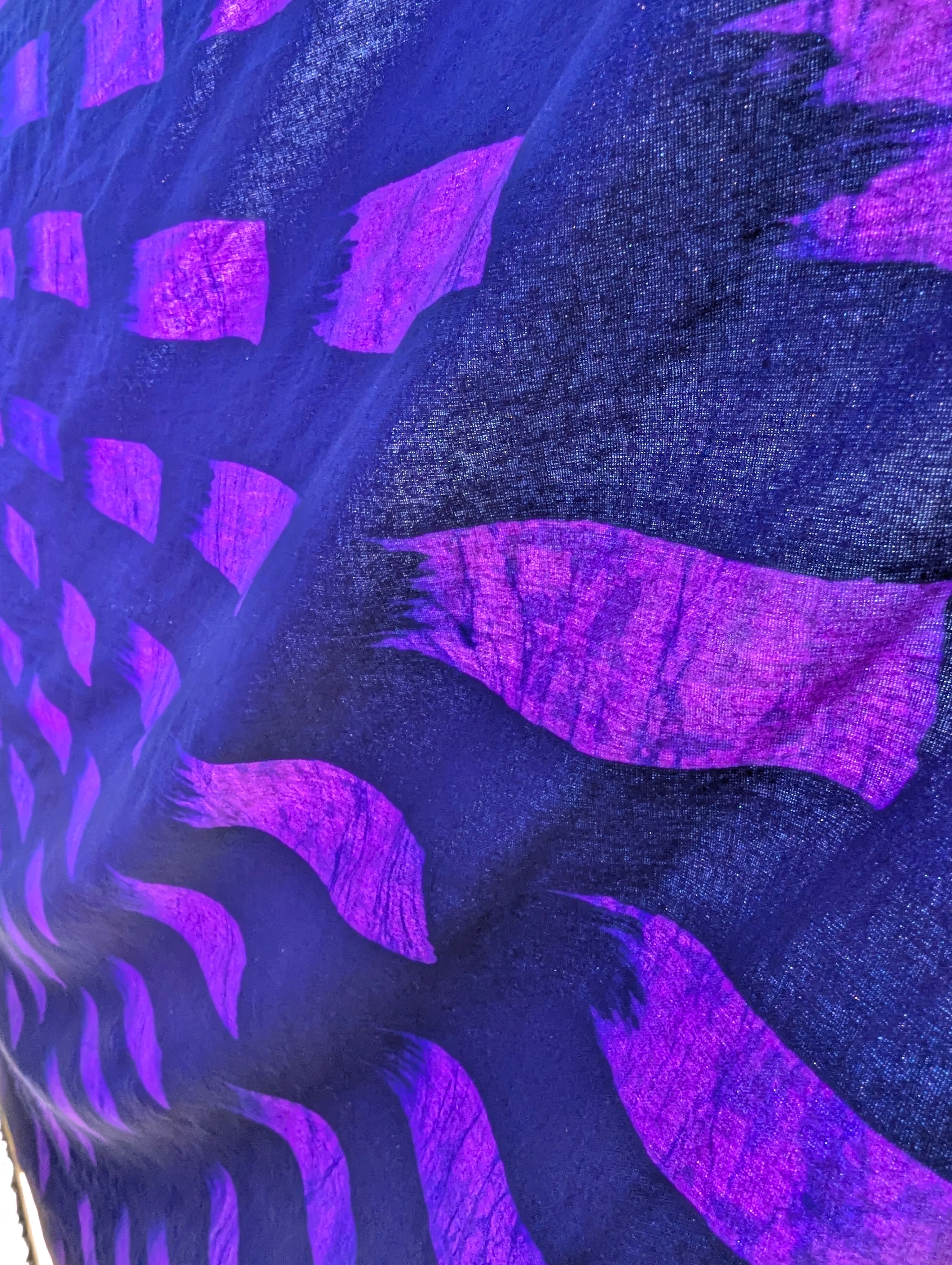 Batik | Calligraphy in Violet