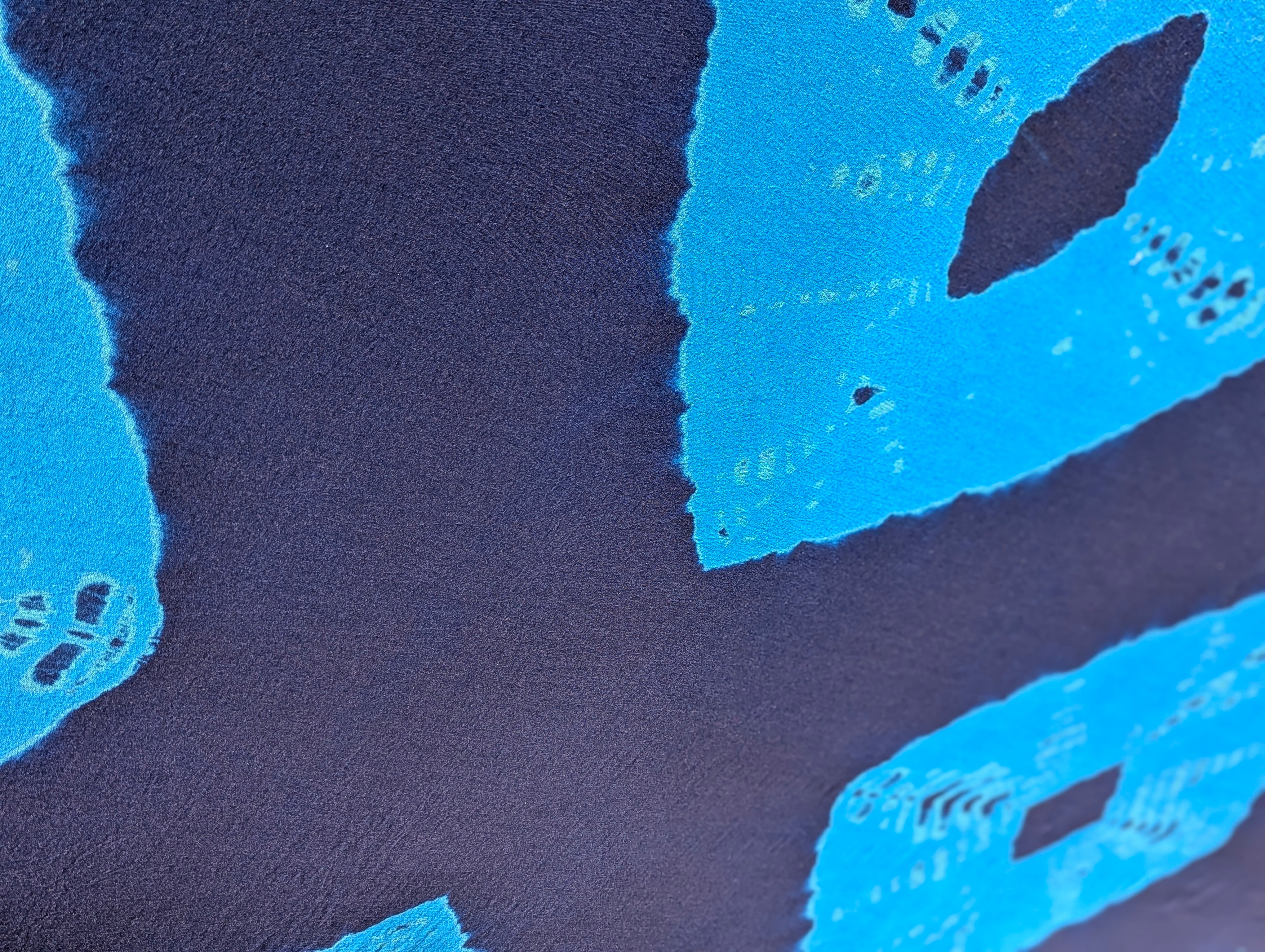 Rayon | Sea-blue in Diamond