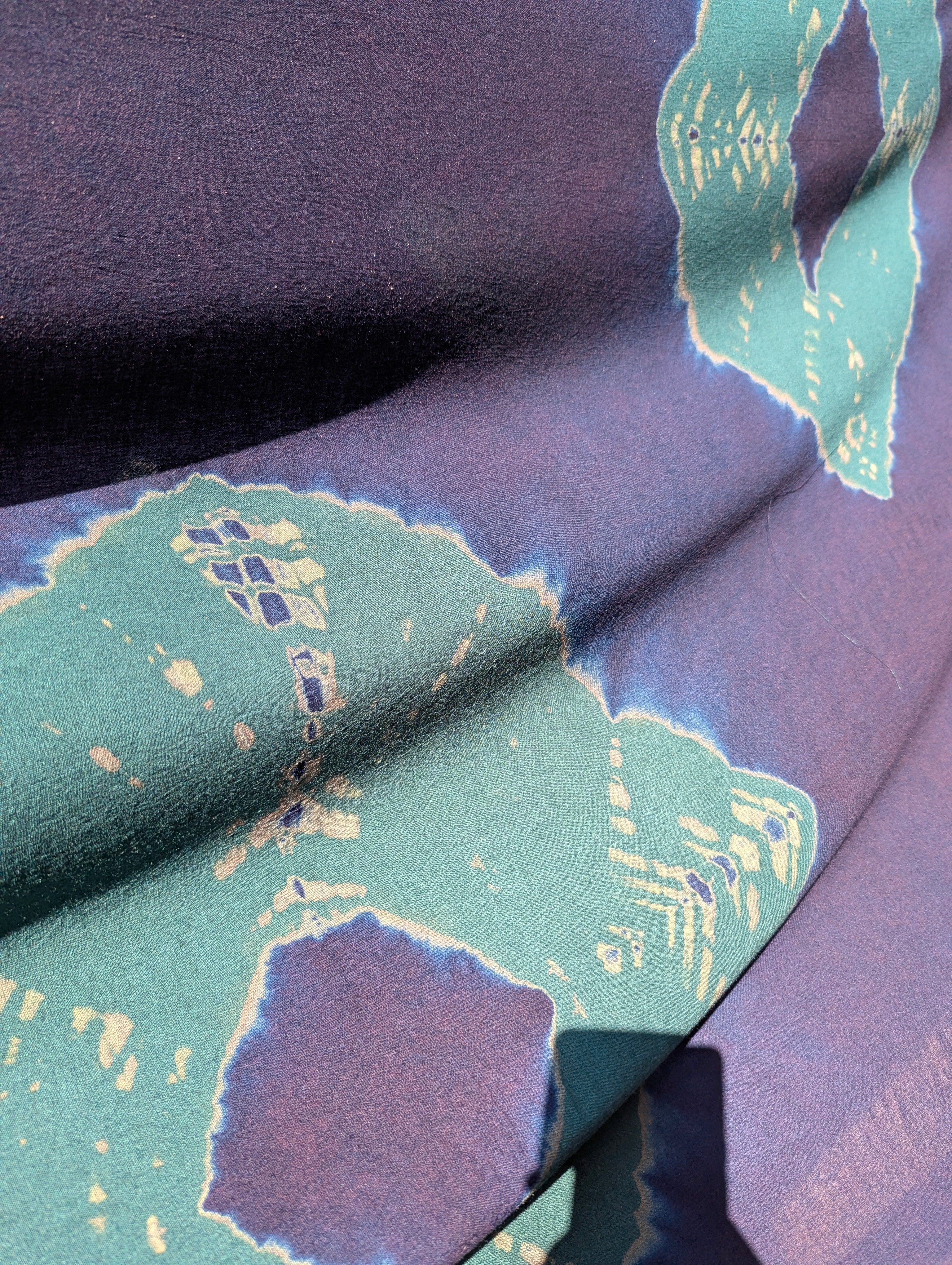 Rayon| Diamond in Indigo