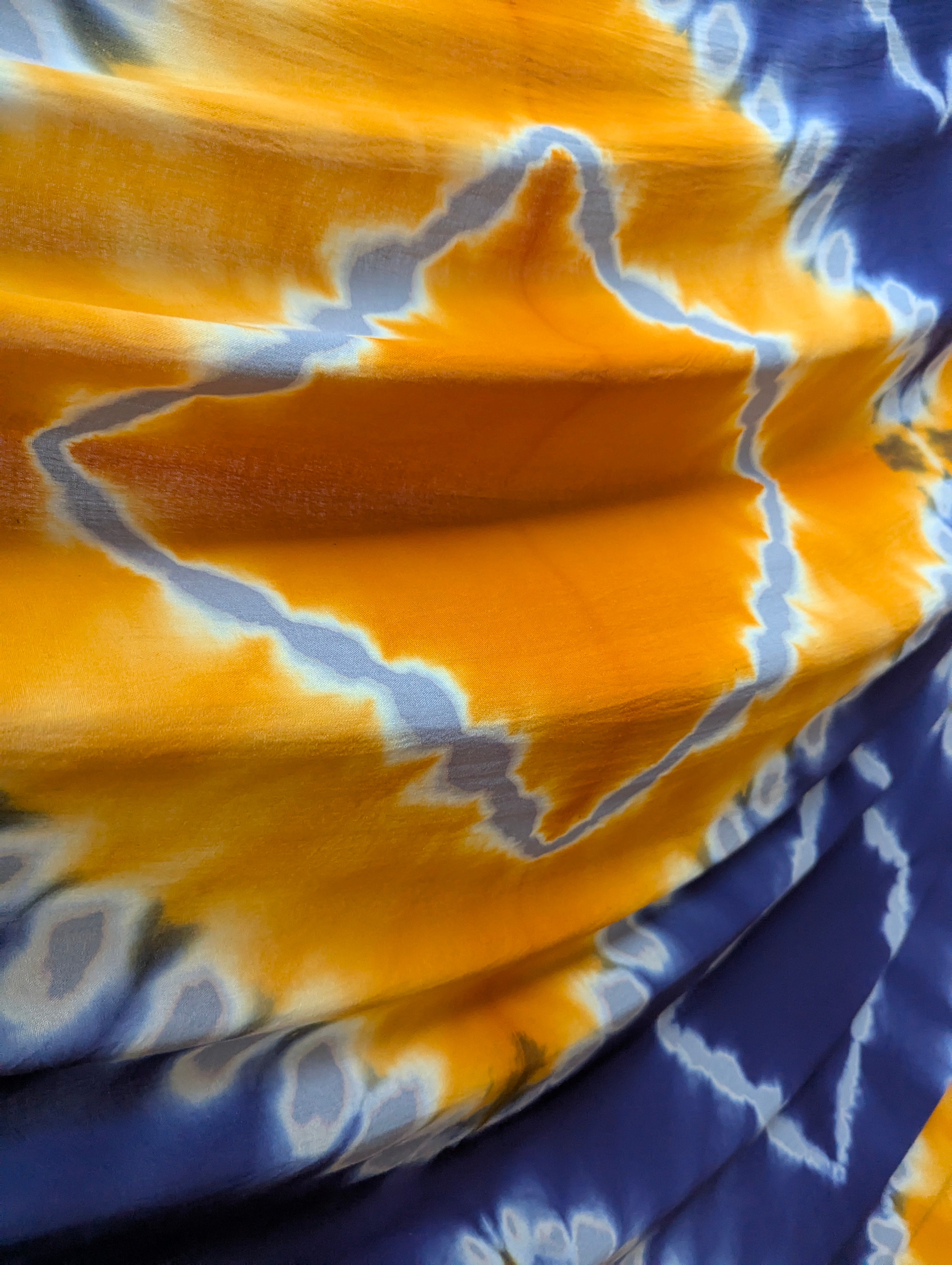 Rayon | Ndalɛ in Gold & Blue-Black