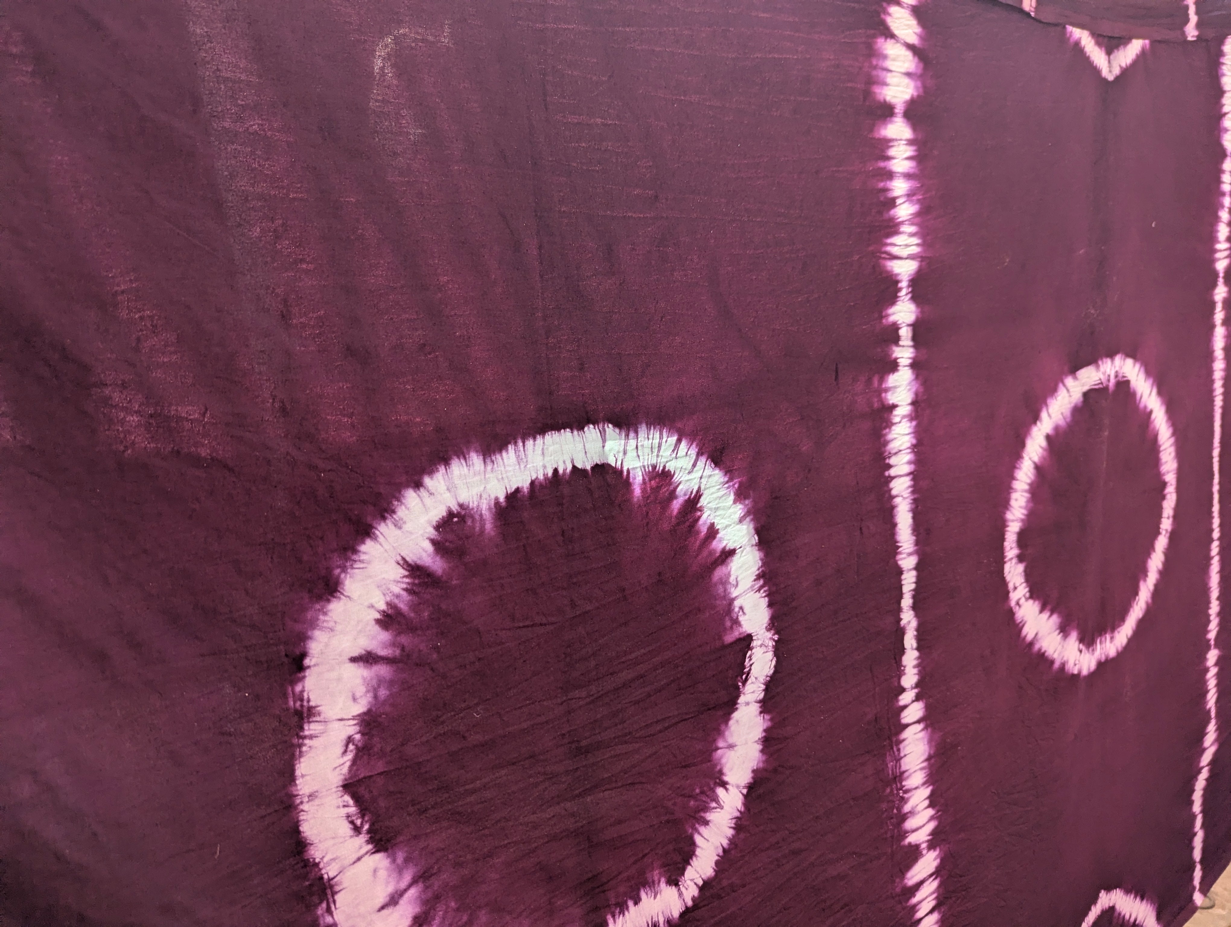 Tie-dye | Plum in Abstract