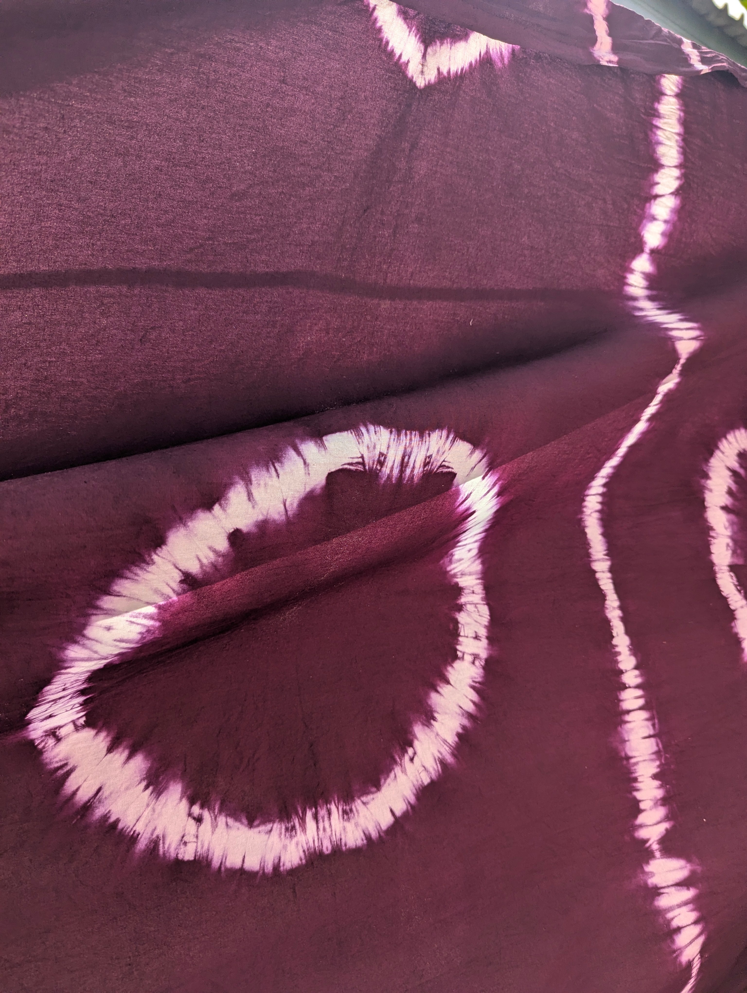 Tie-dye | Plum in Abstract