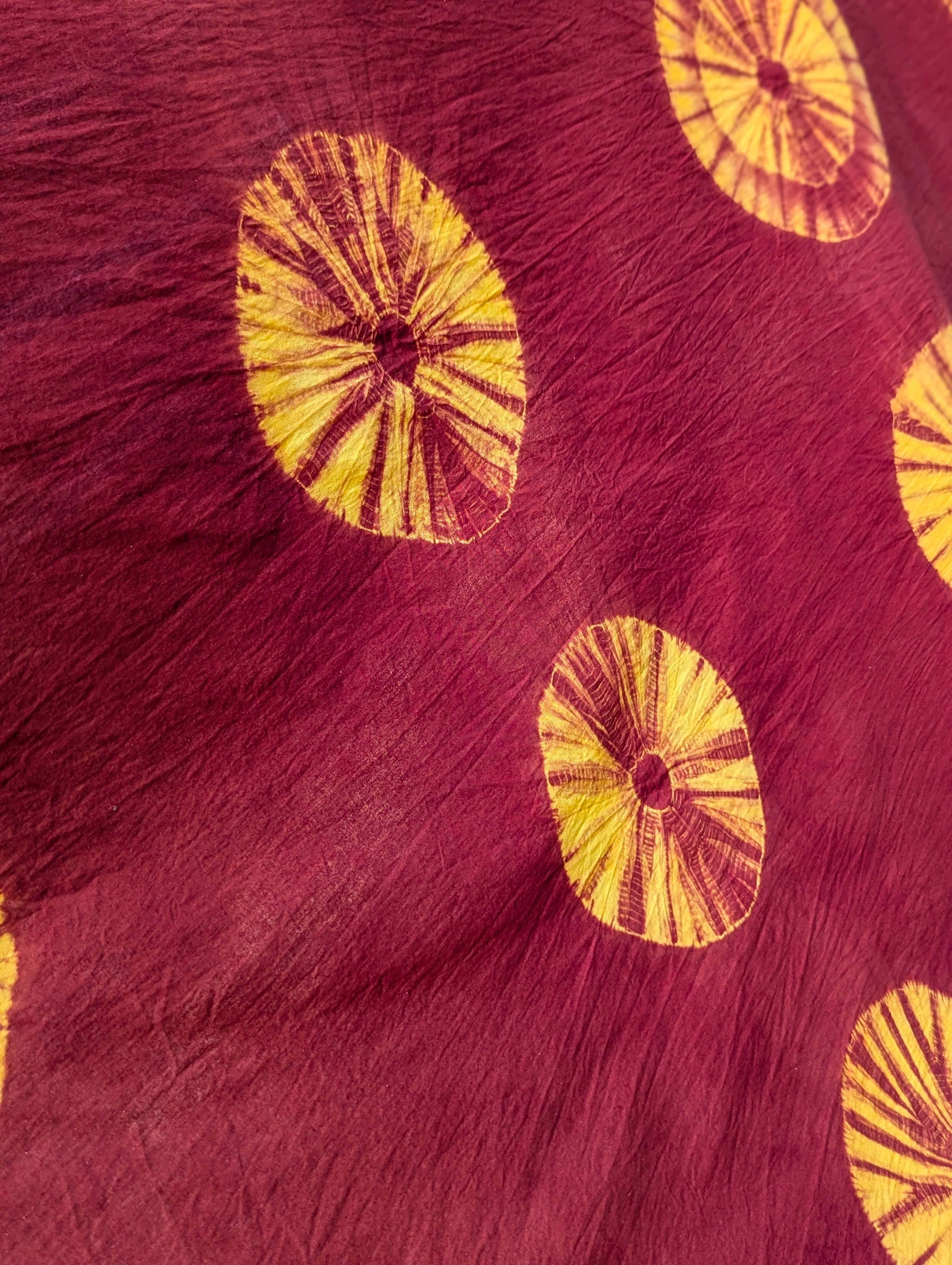 Tie-dye | Rosette in Rouge