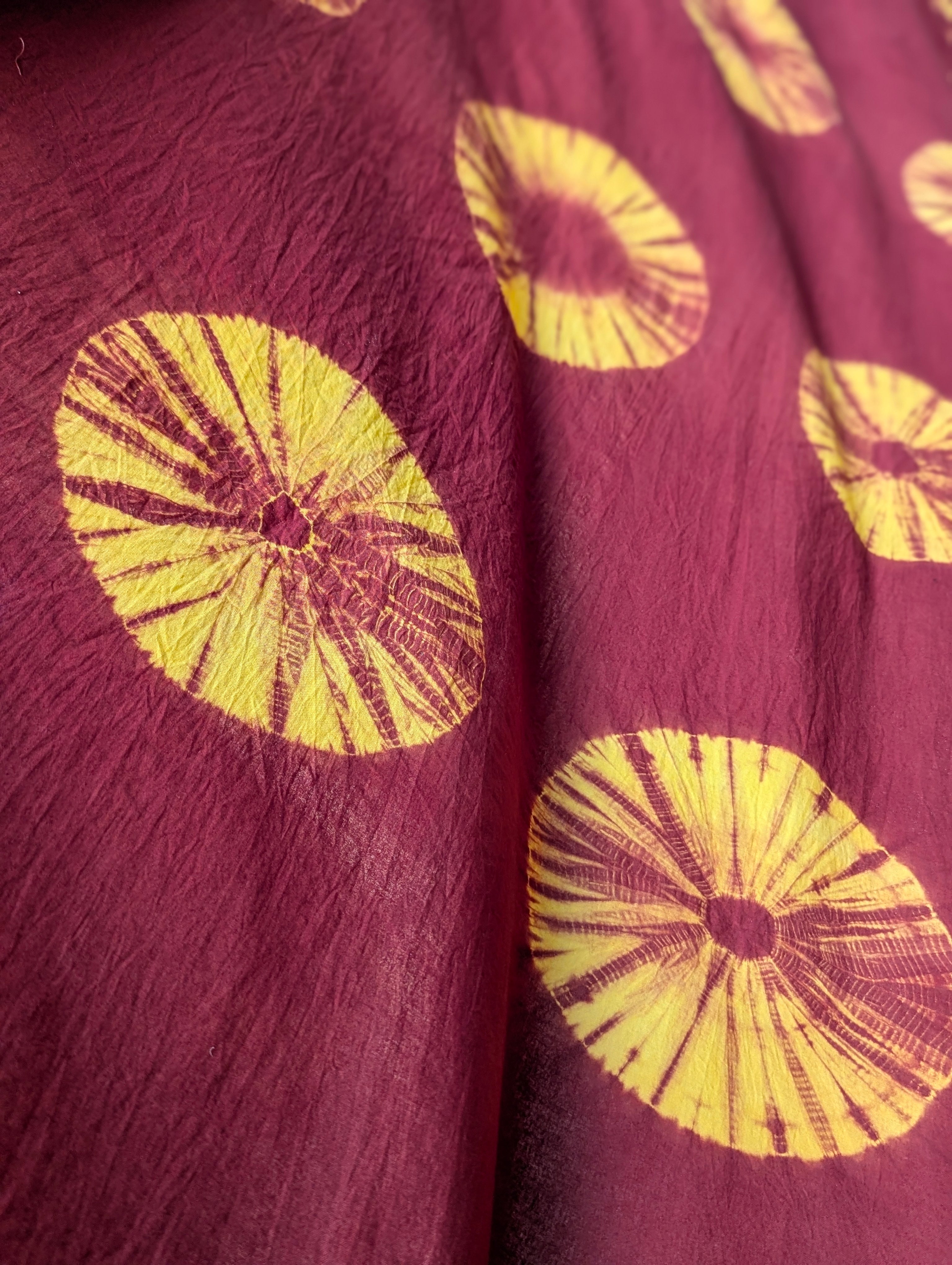 Tie-dye | Rosette in Rouge