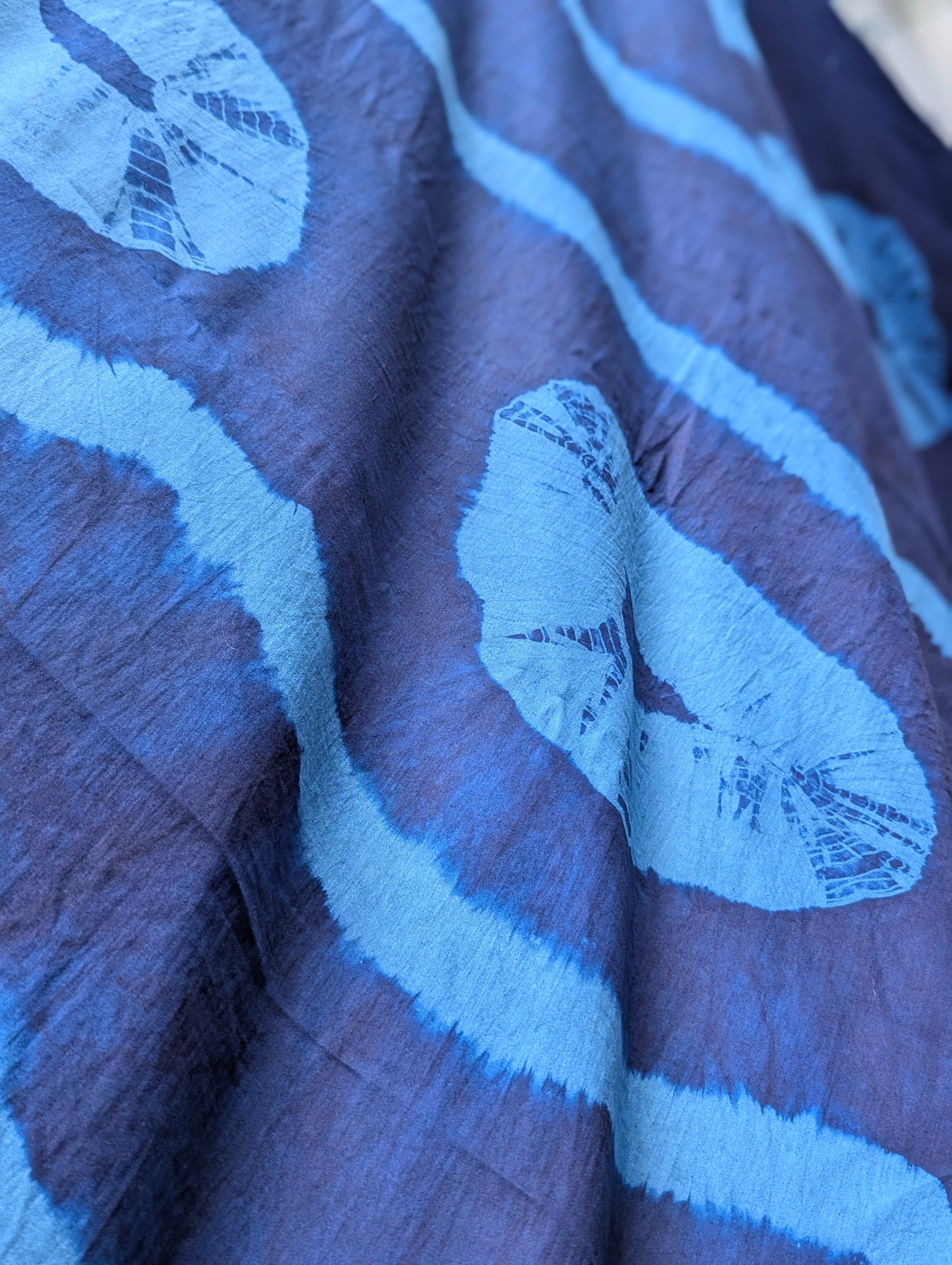 Tie-dye | Rosette in Blue