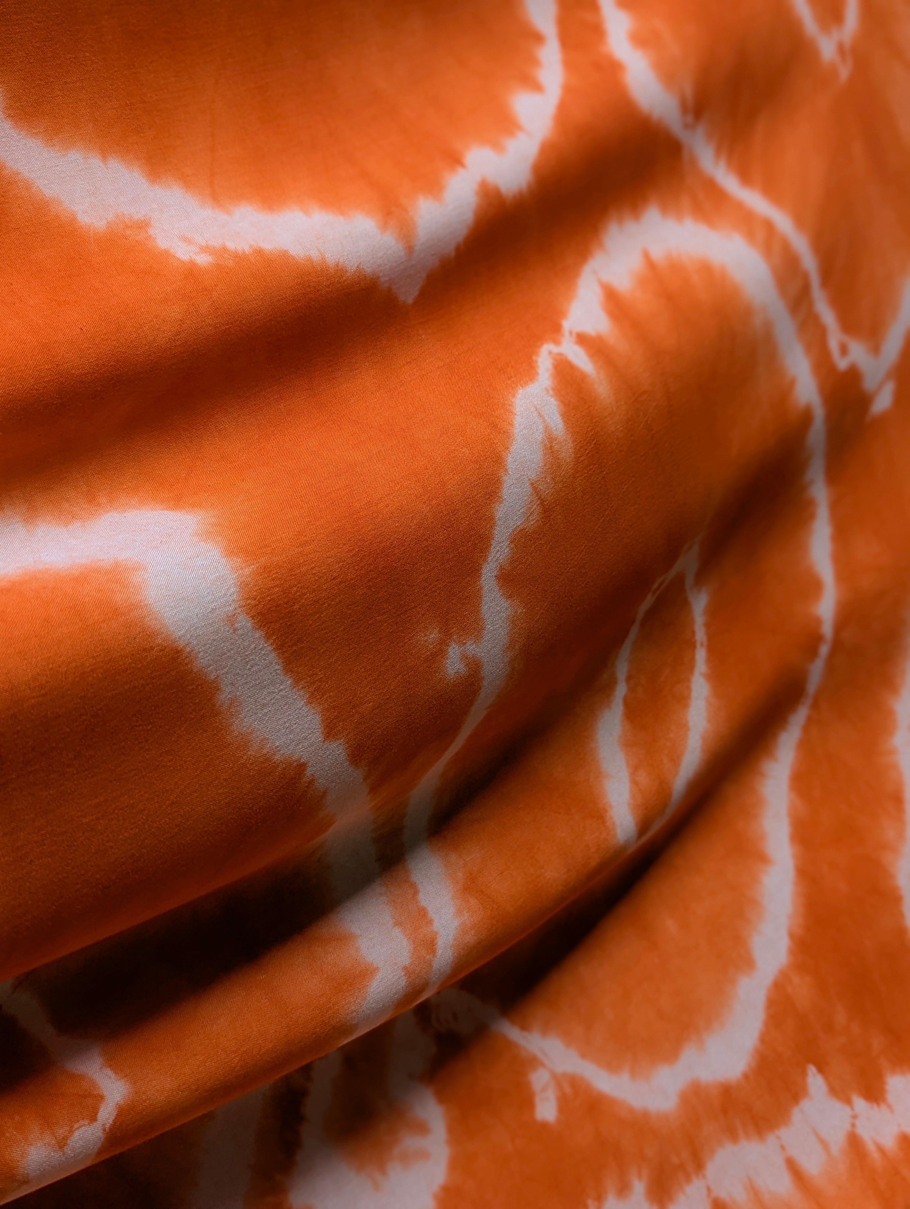 Rayon | Concentric in Apricot