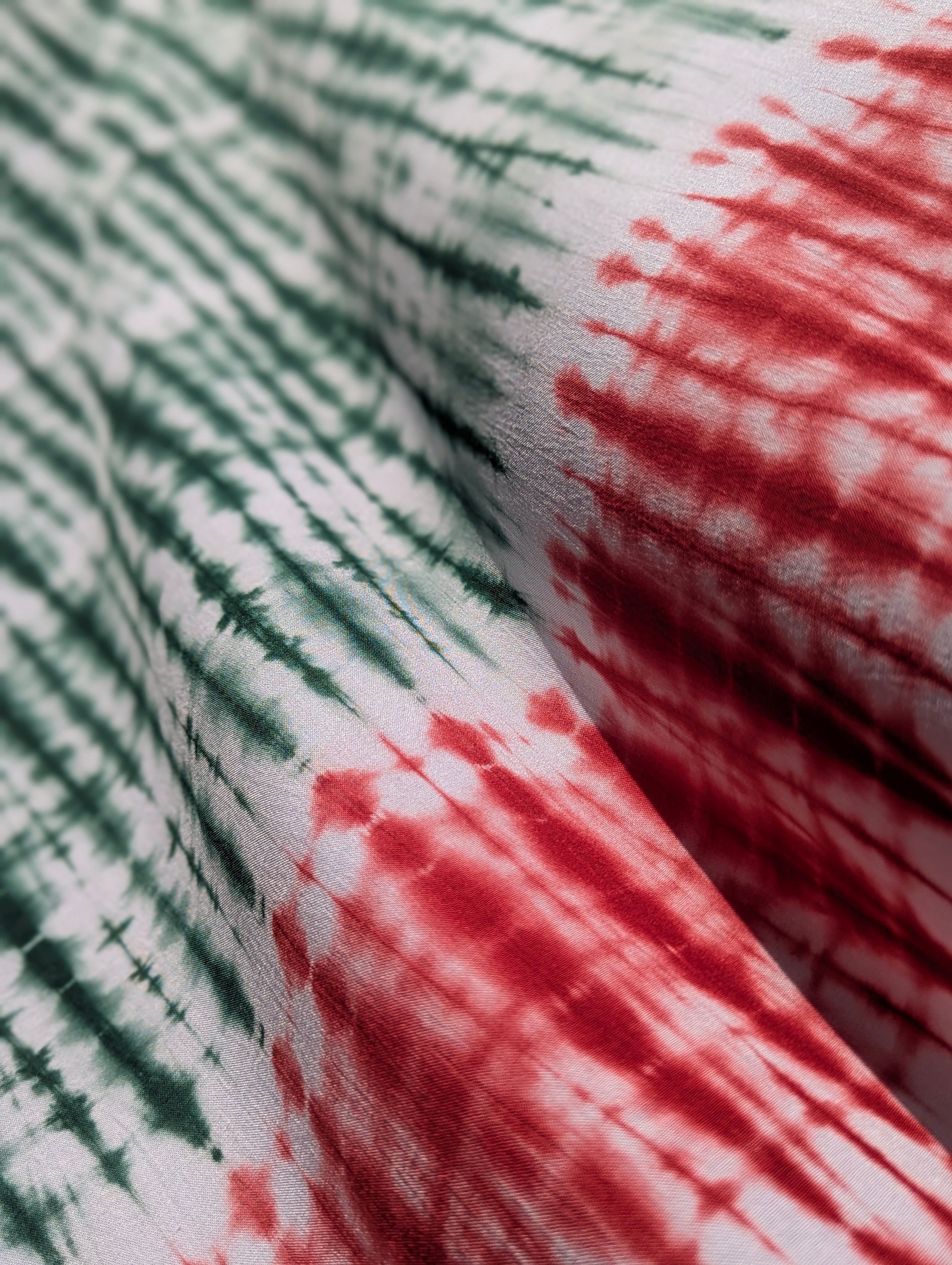 Rayon | Zebra Aba in Cranberry