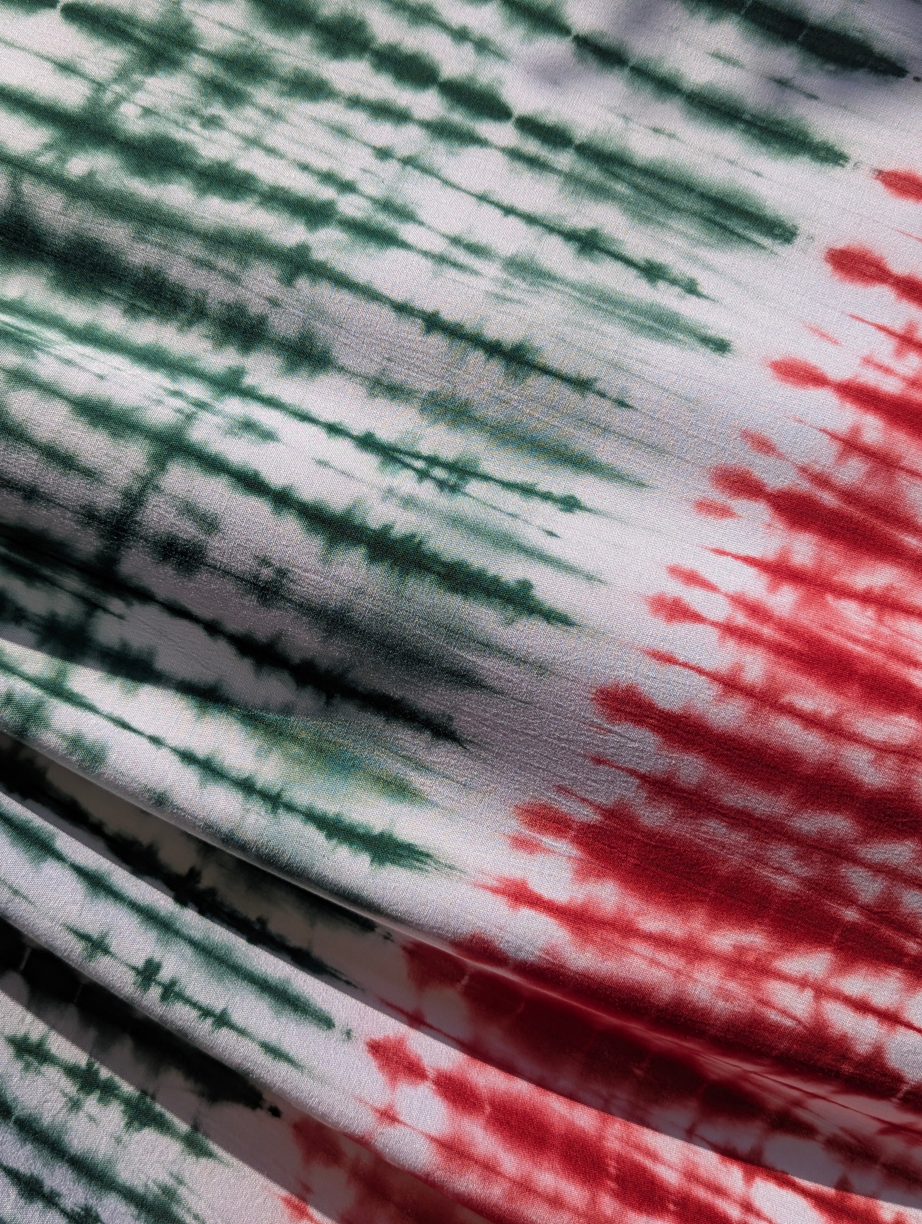 Rayon | Zebra Aba in Cranberry