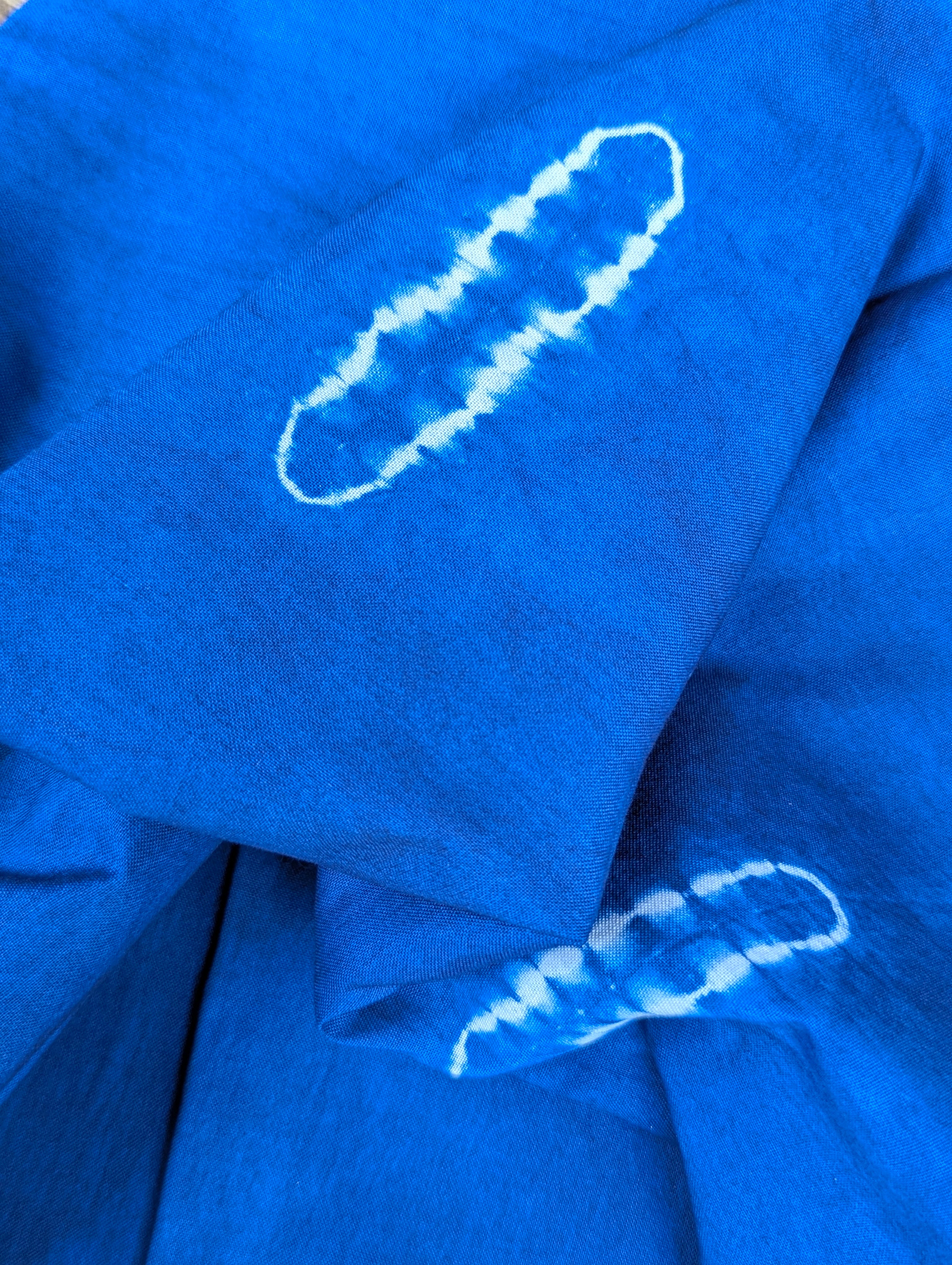 Tie-dye | Arachide in Royal Blue