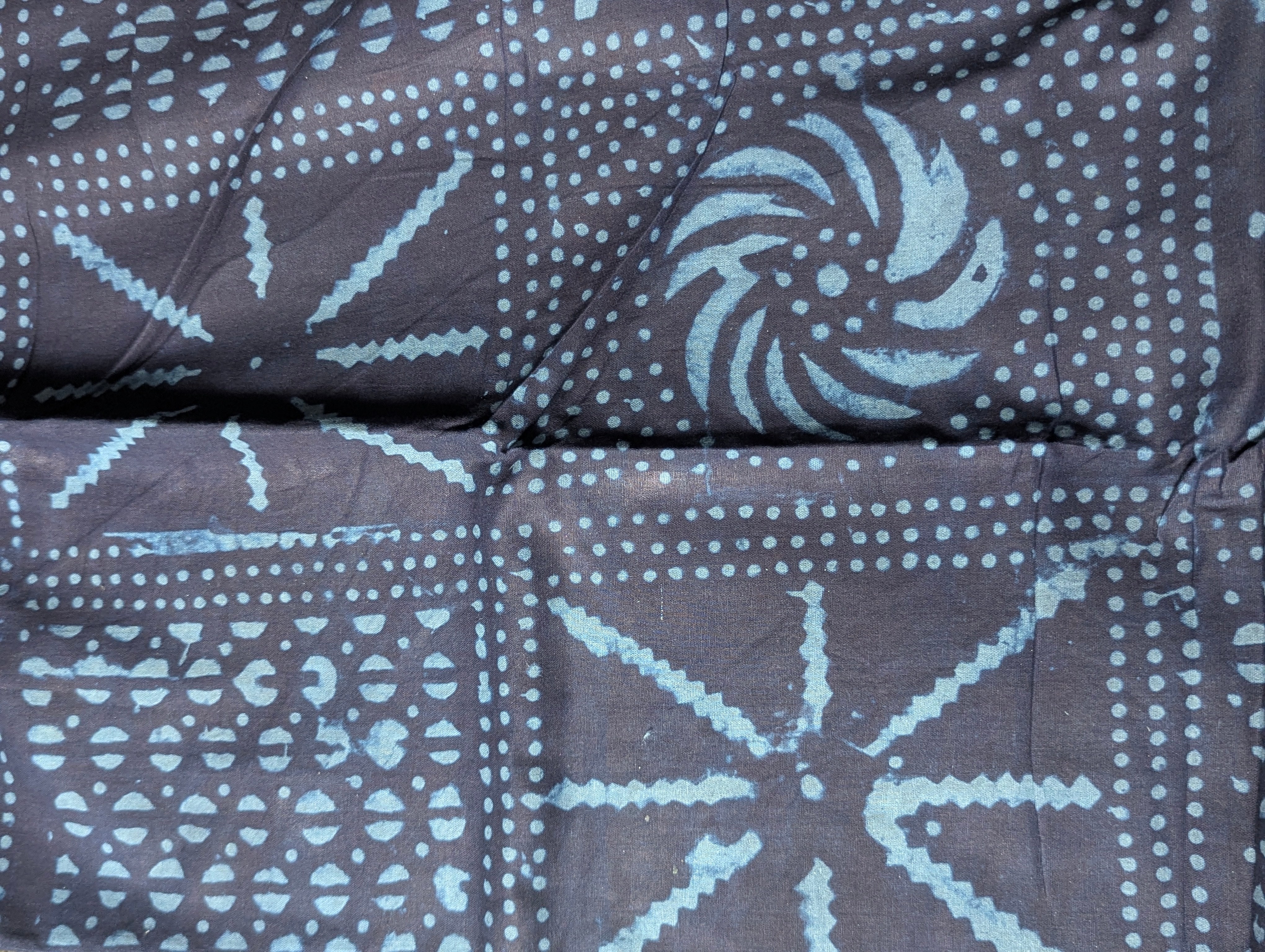 Indigo Asterisk Adire