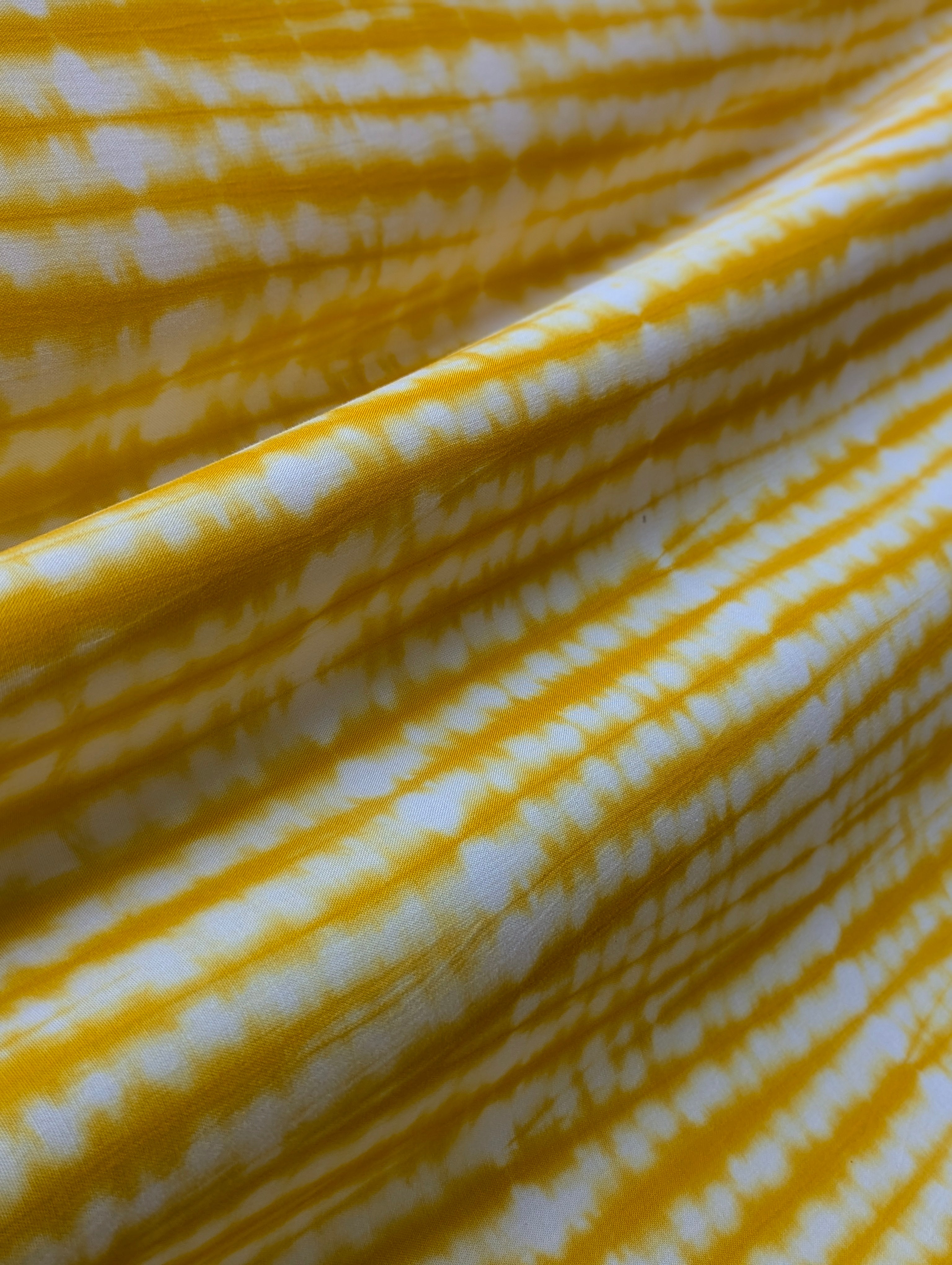 Rayon | Zebra in Canary Yellow