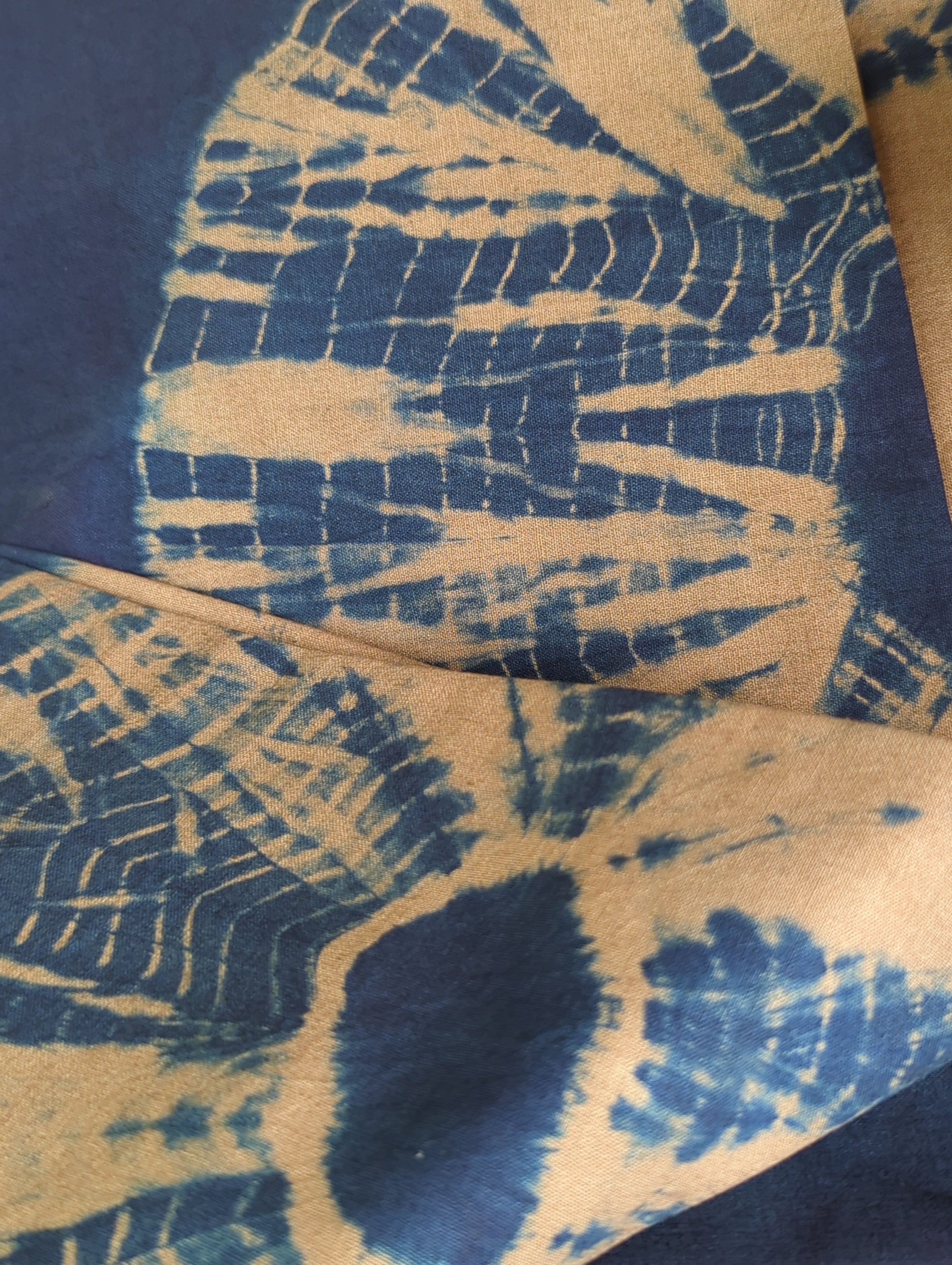 Tie-dye | Rosette in Coffee