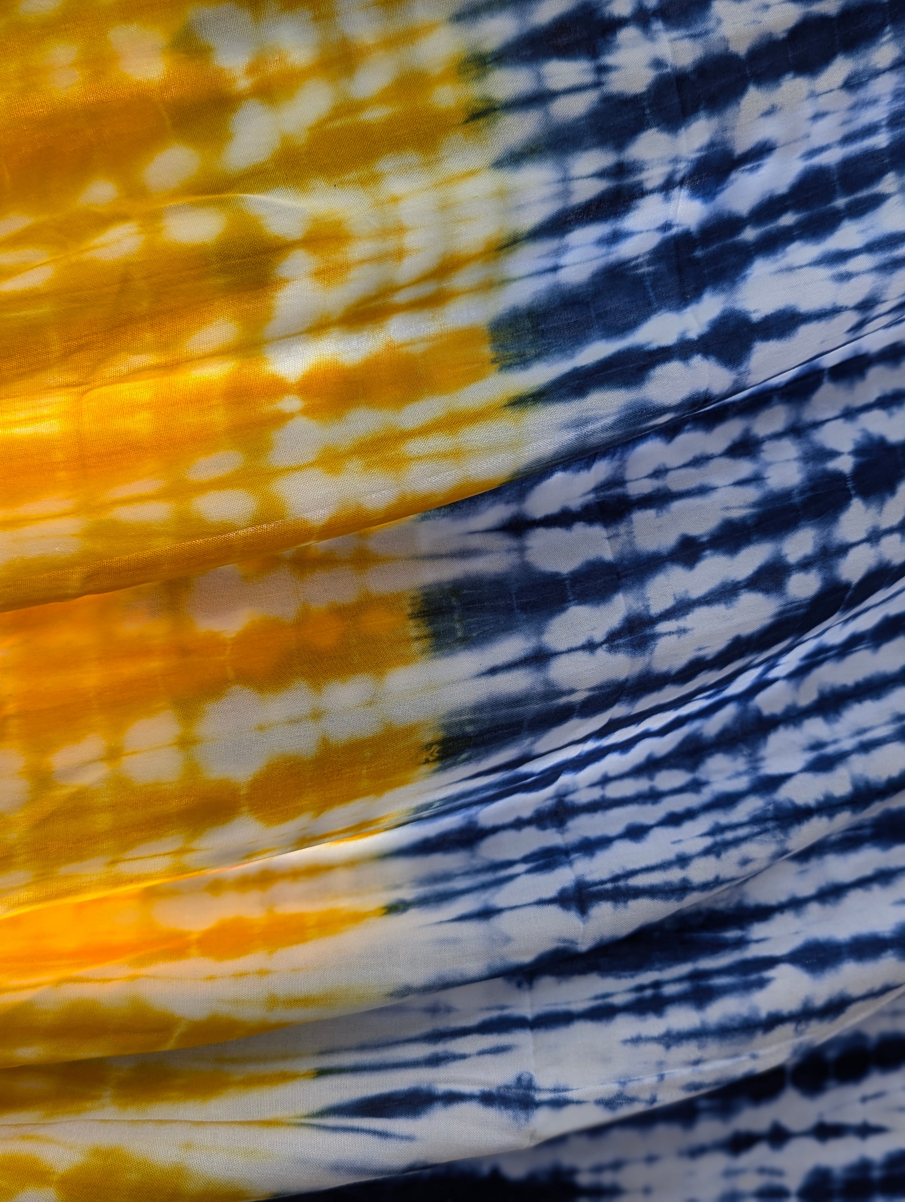 Rayon | Zebra Aba in Tumeric