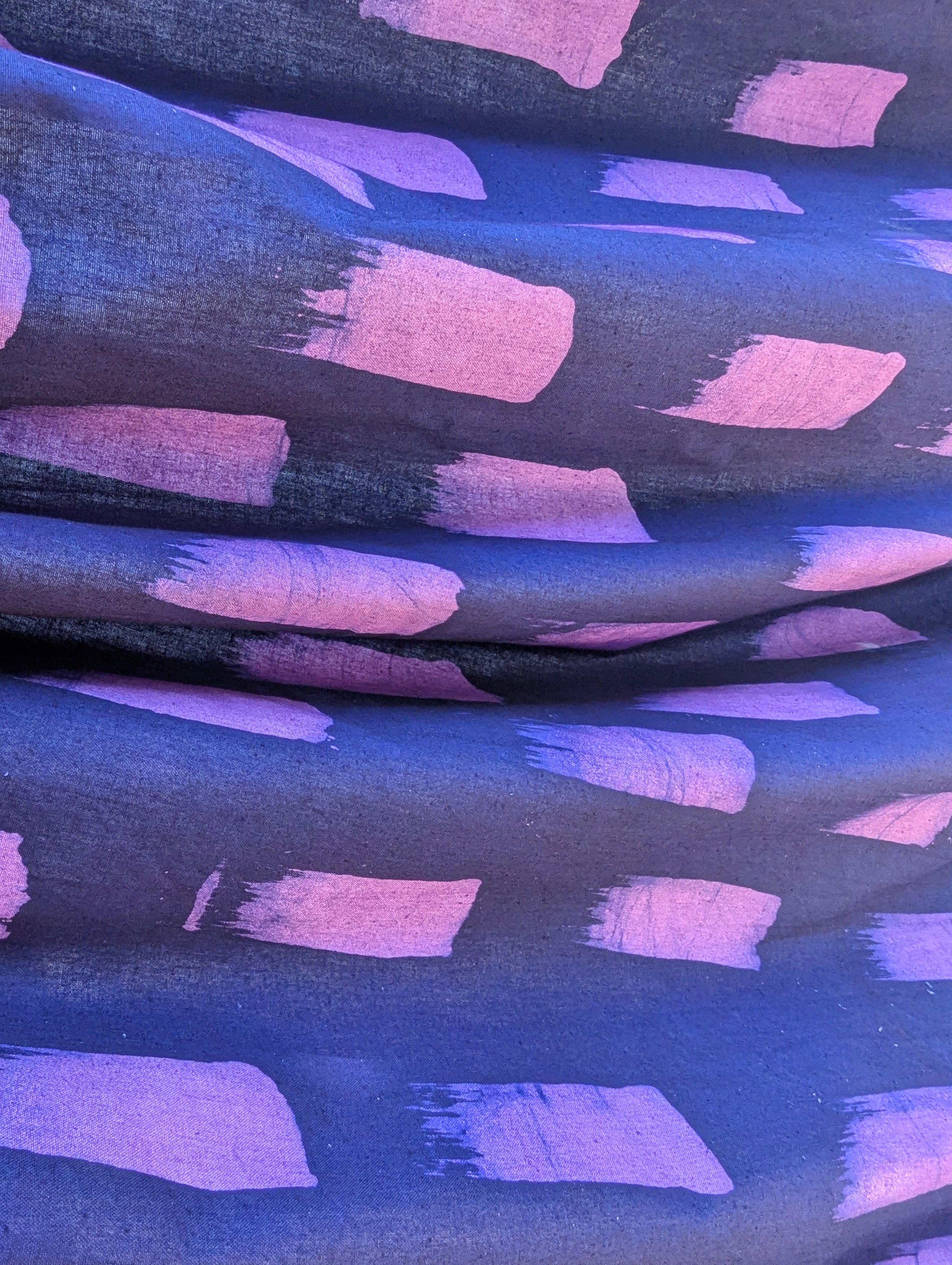 Batik| Calligraphy in Mauve