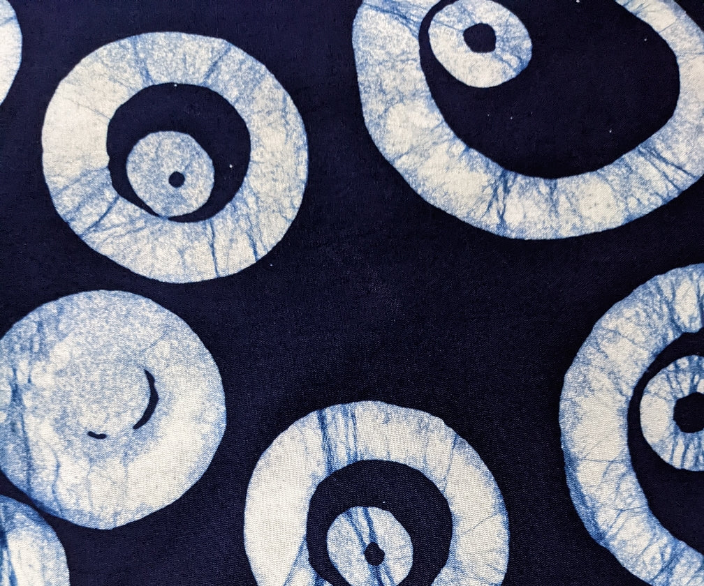 Batik | Indigo Bubbles