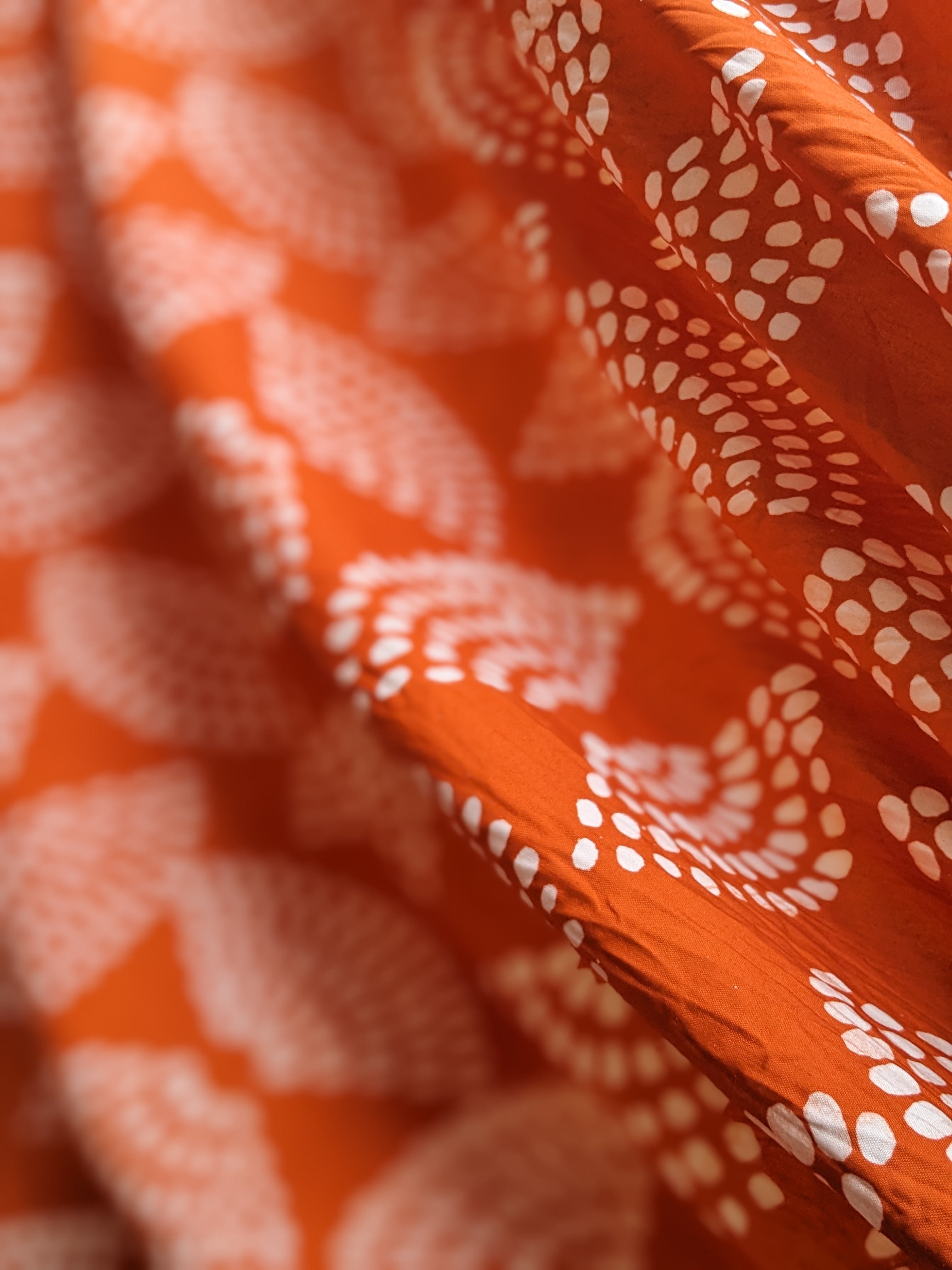 Batik |  Tapoli in Orange