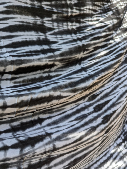 Rayon |  Zebra in Grey