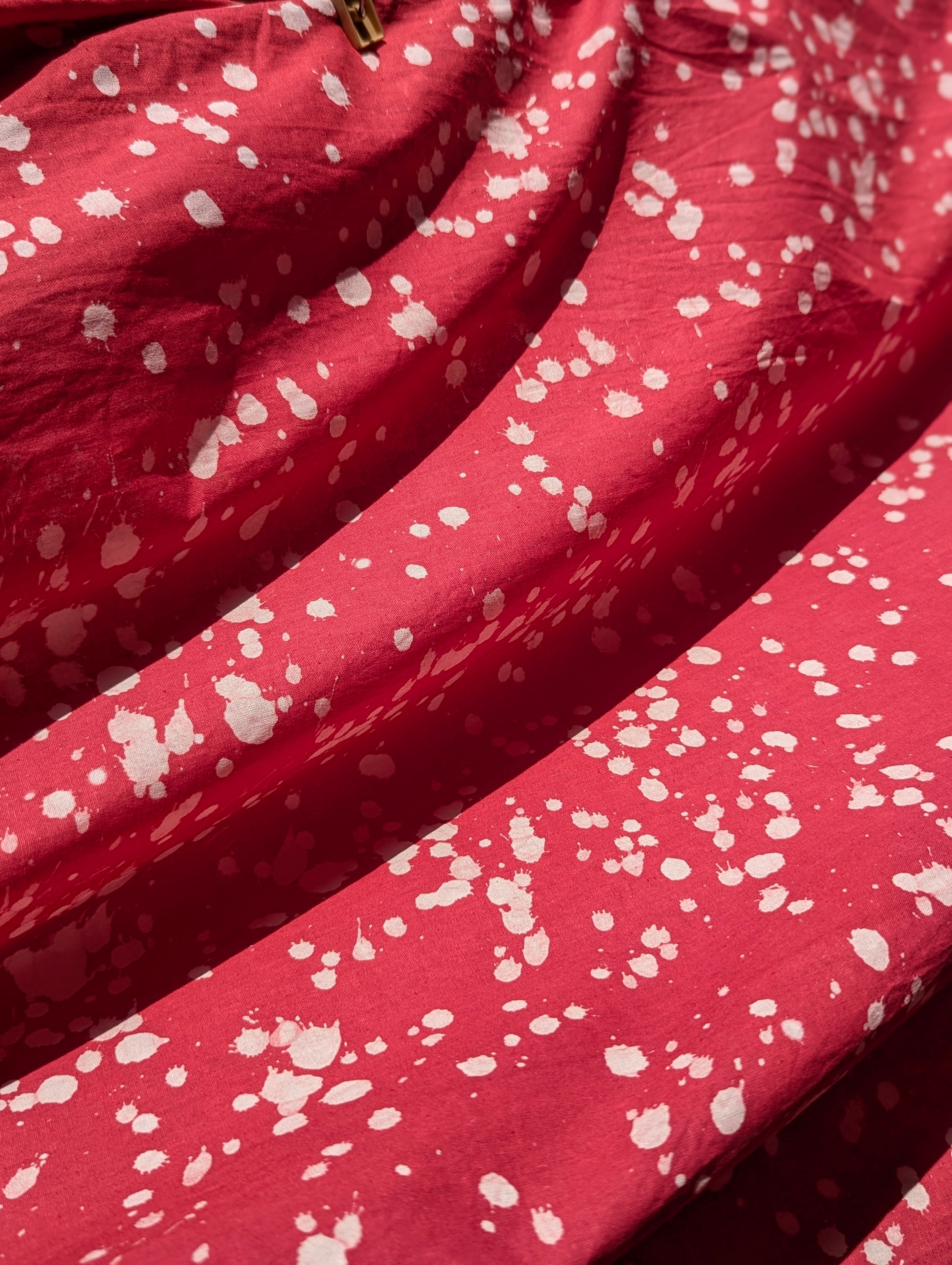 Batik |  Sprinkle in Maroon