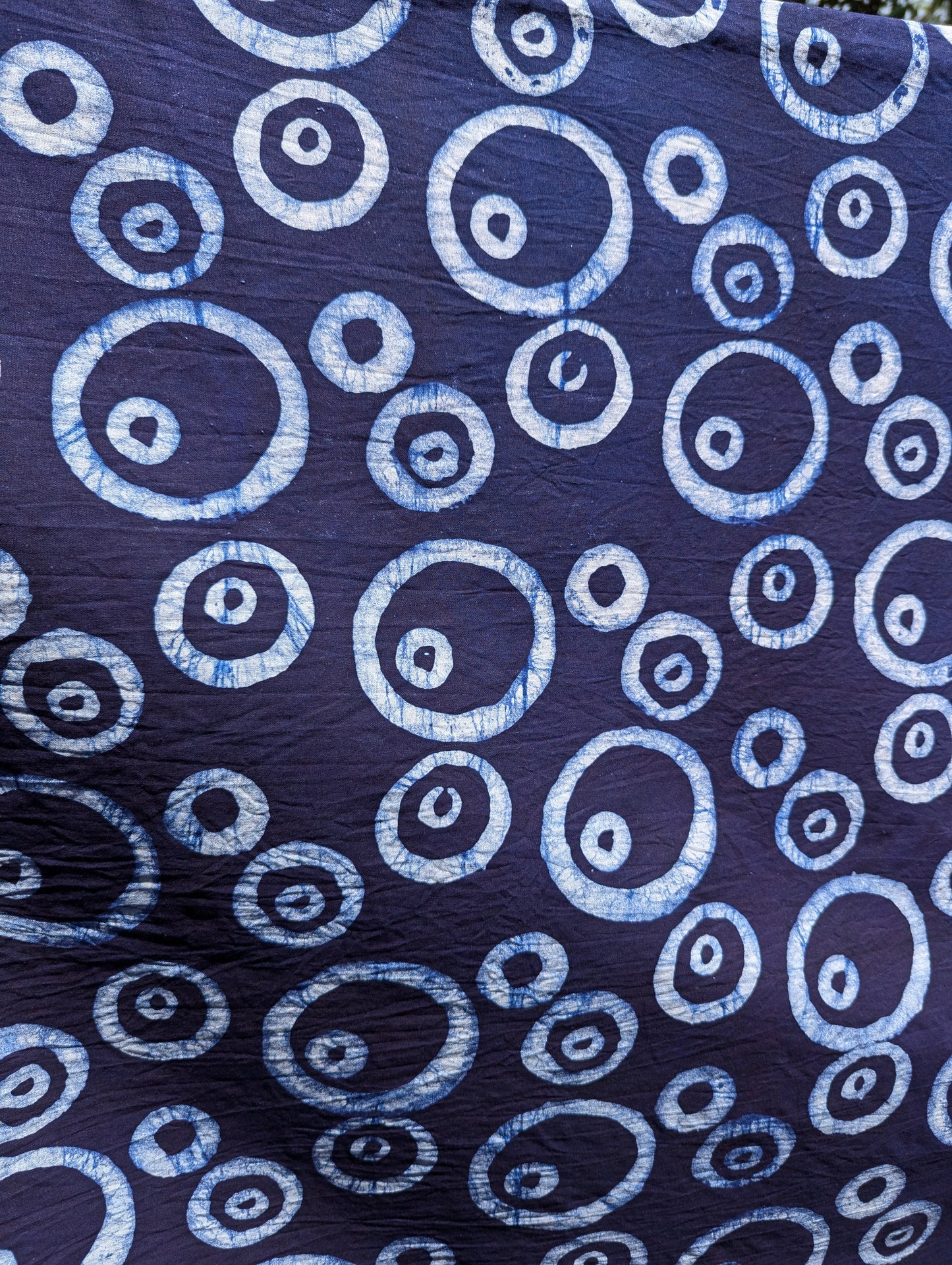 Batik | Bubbles in Indigo