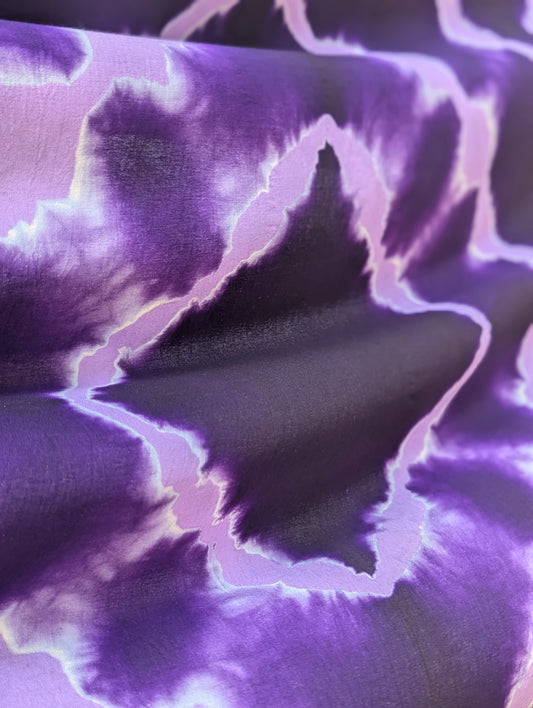 Rayon| Diamond in Purple