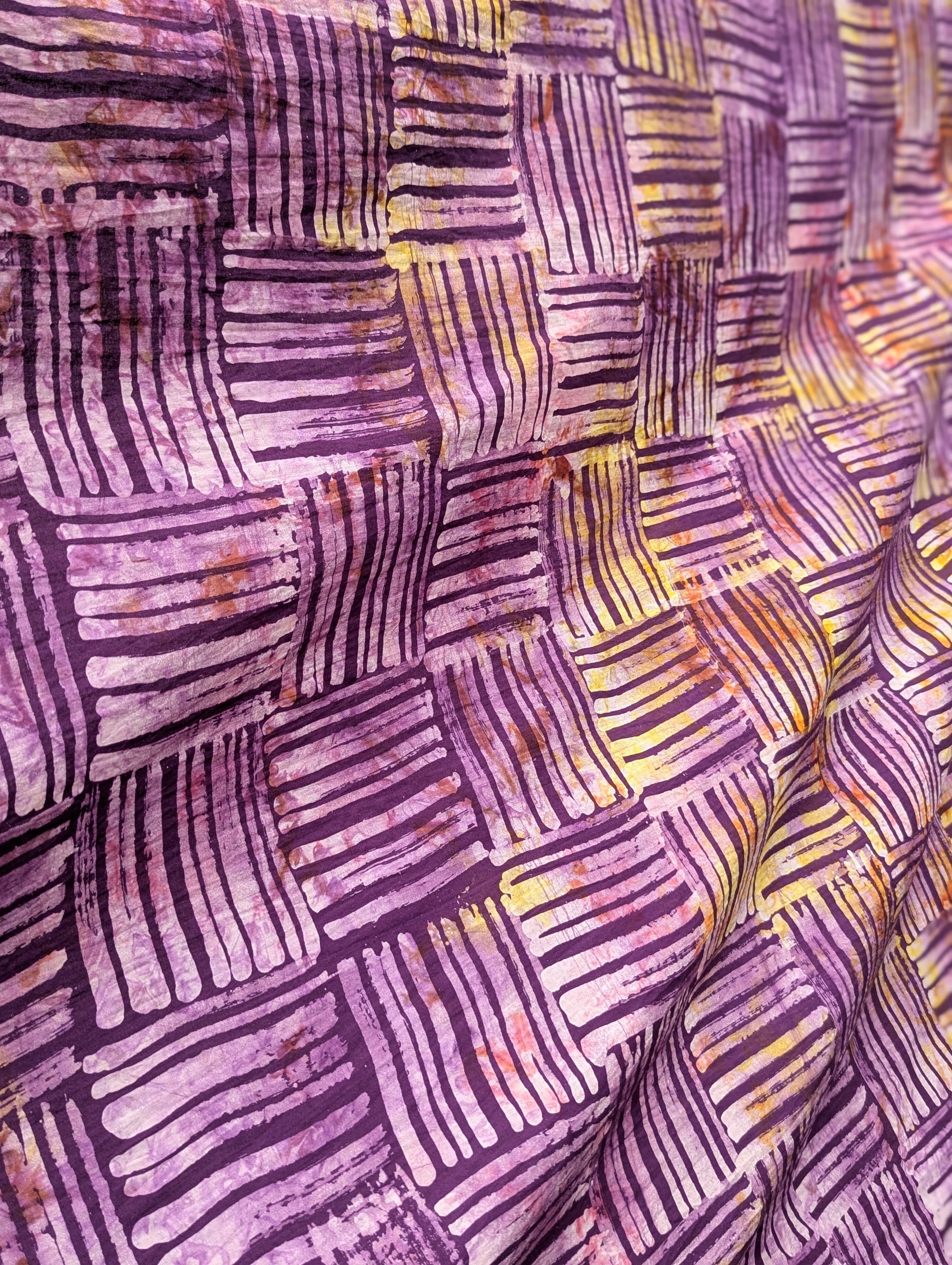 Batik | Kente in Lavender