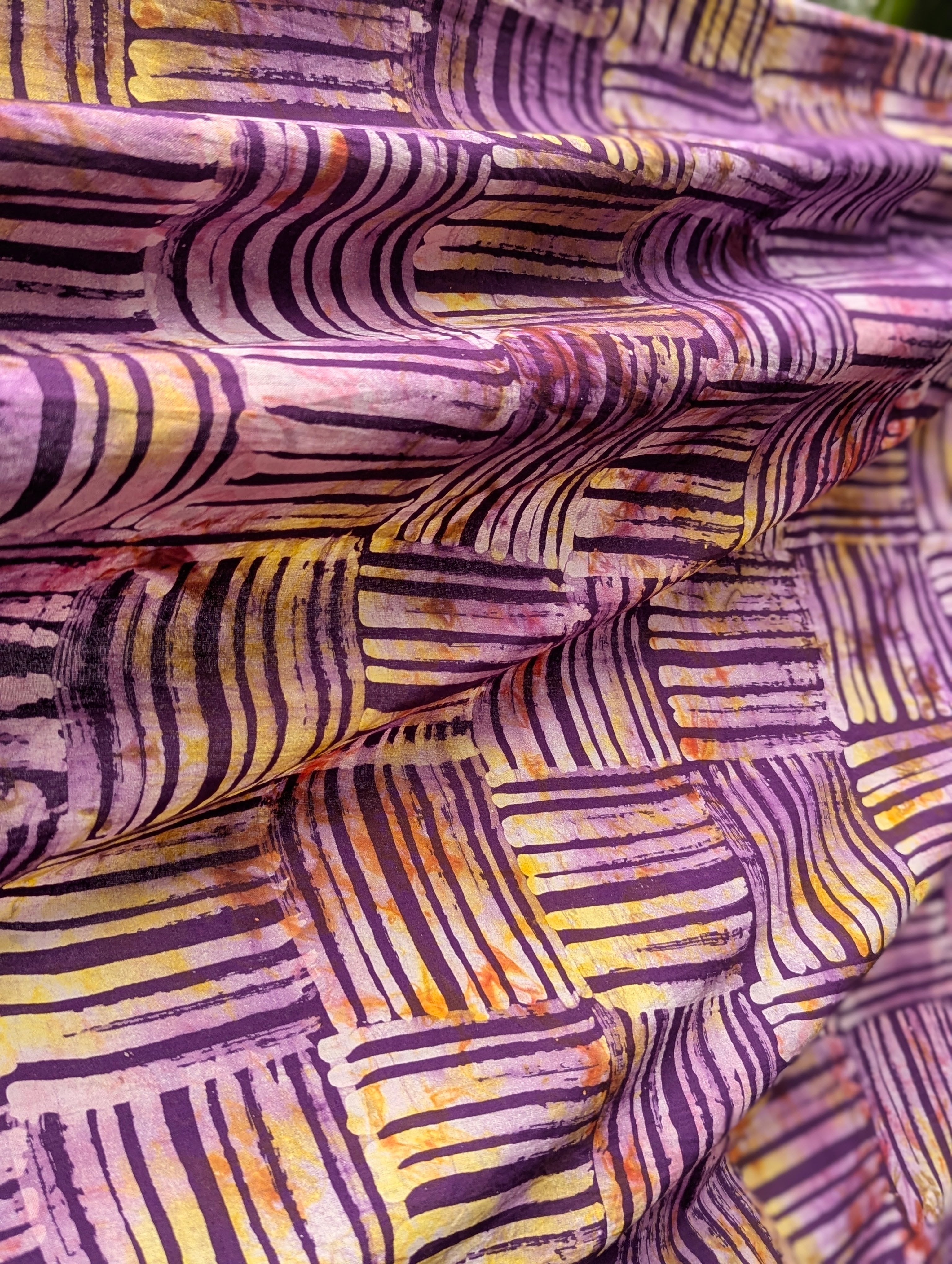 Batik | Kente in Lavender