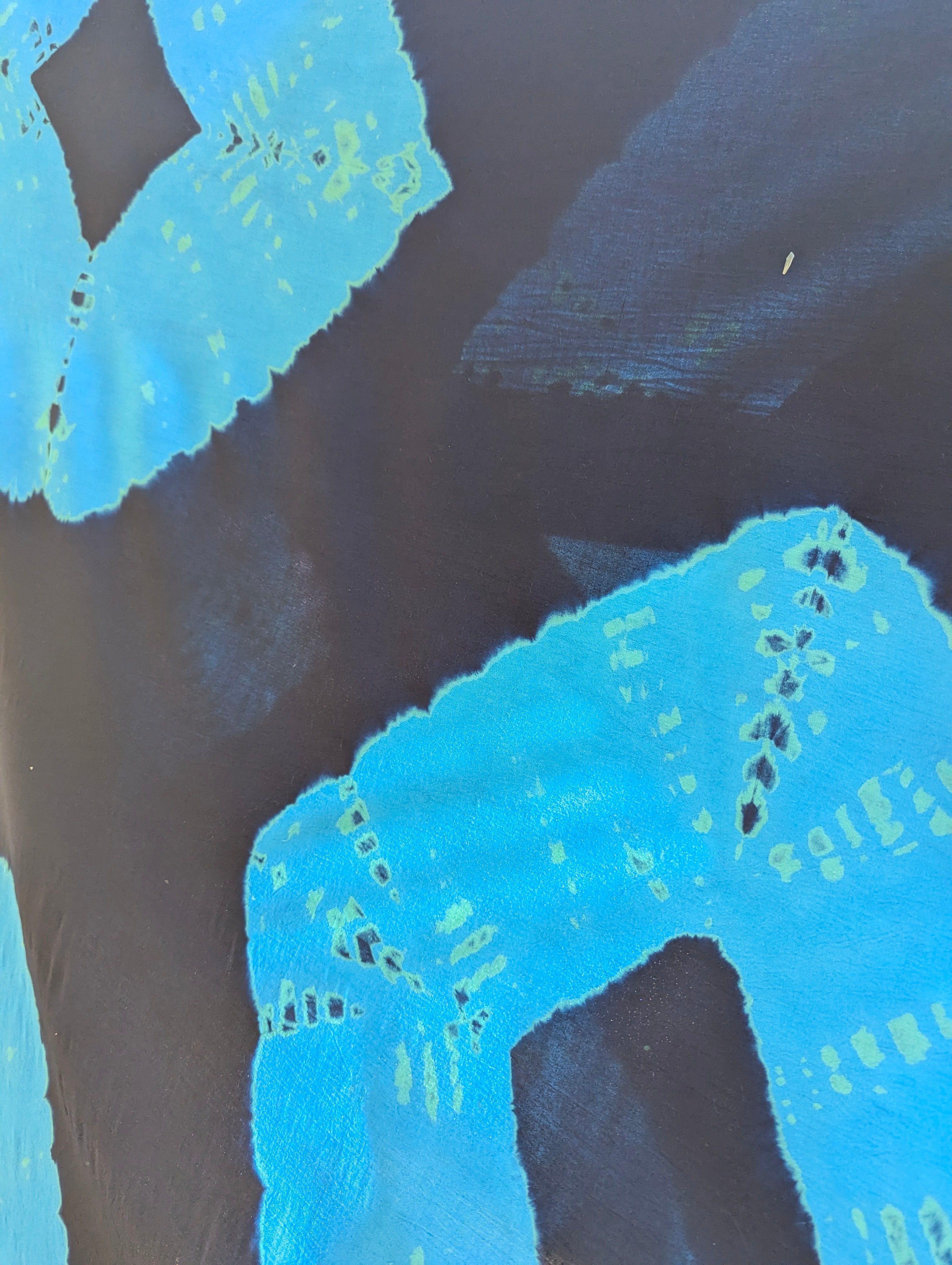 Rayon | Sea-blue in Diamond