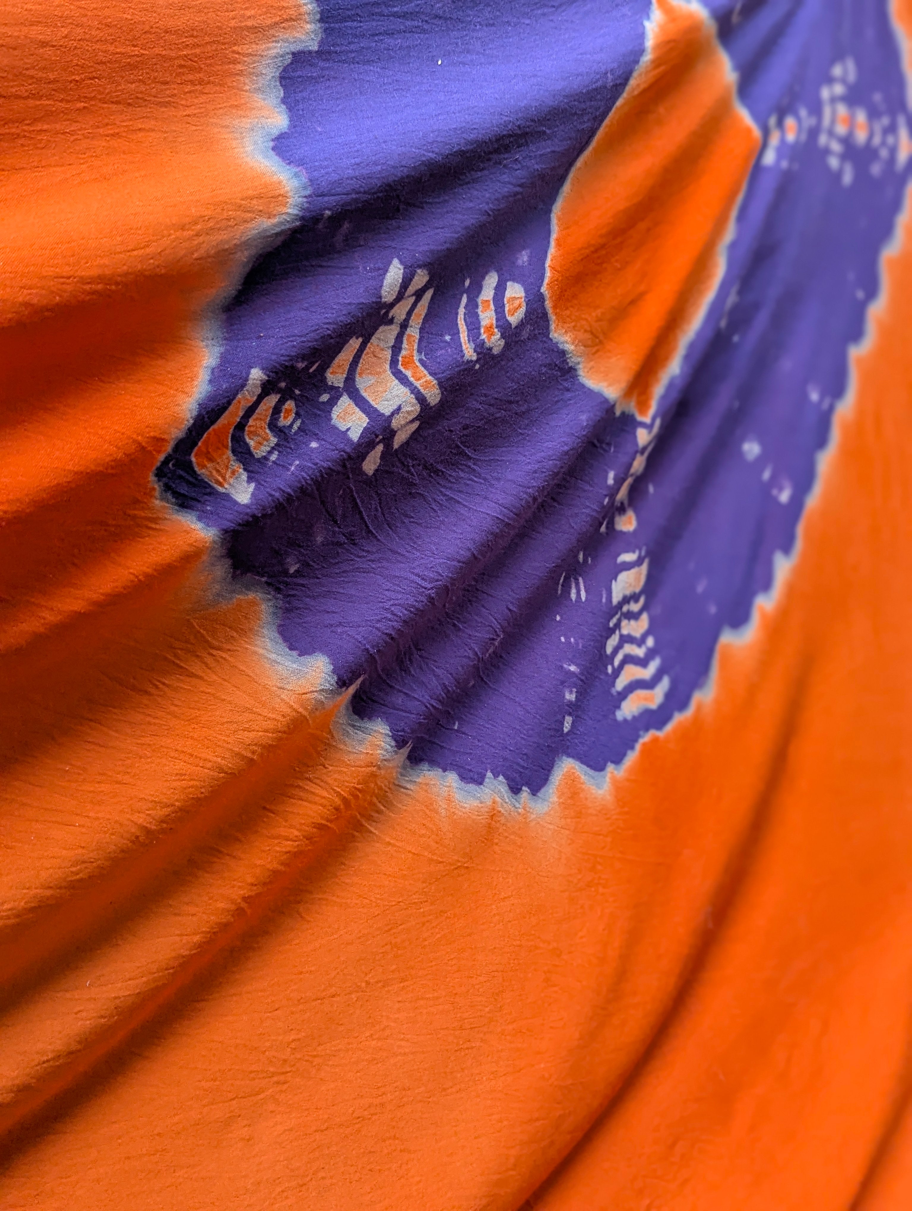 Rayon| Diamond in Orange