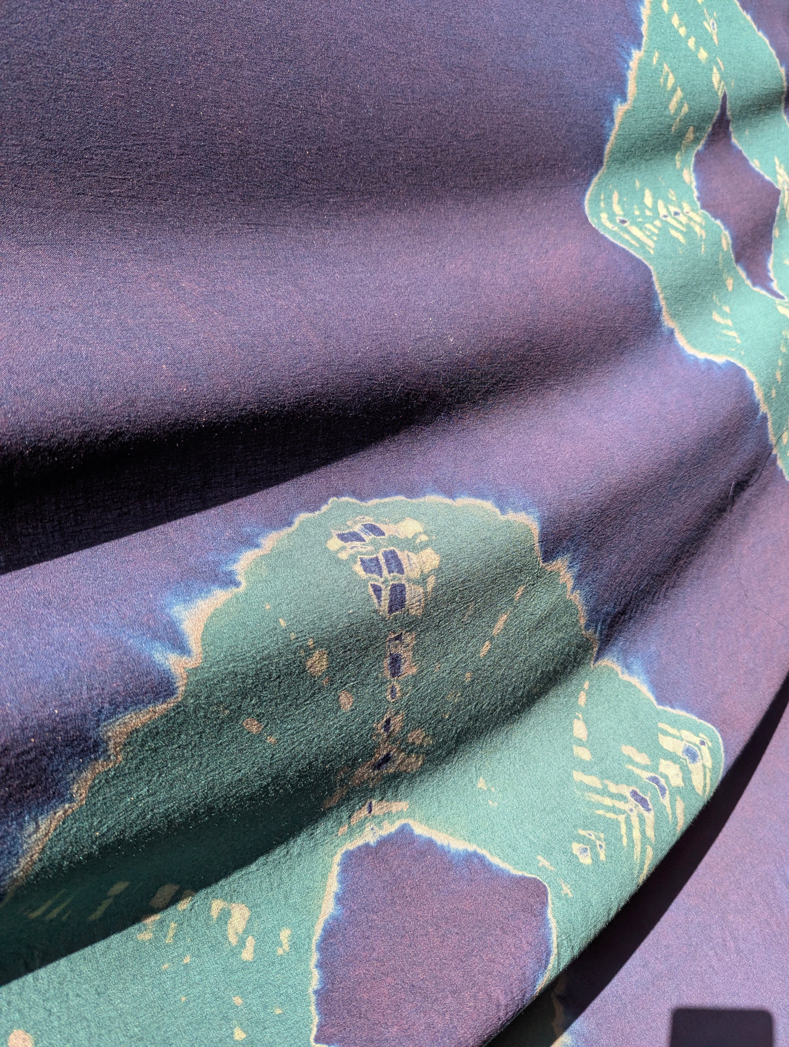 Rayon| Diamond in Indigo