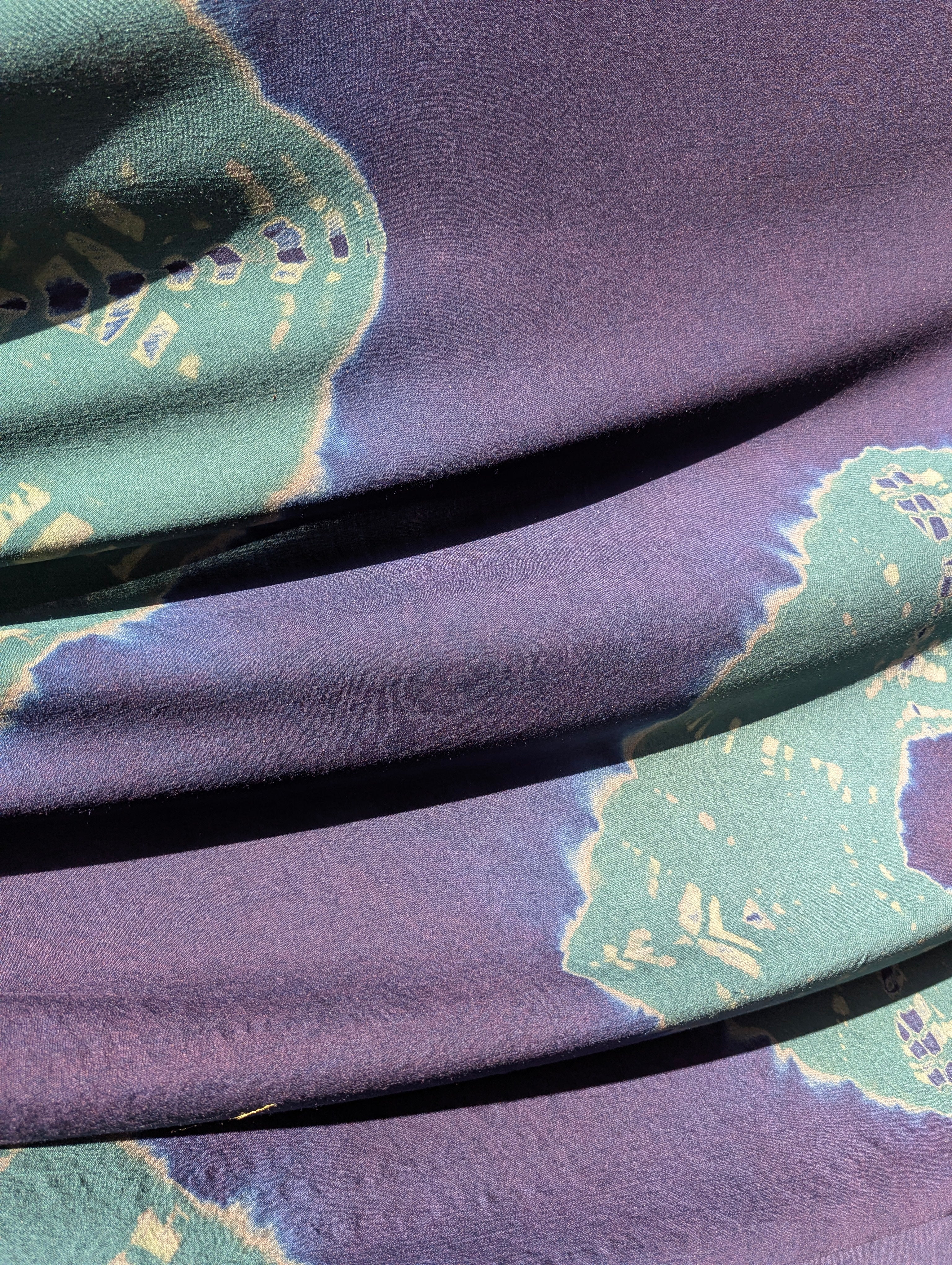 Rayon| Diamond in Indigo