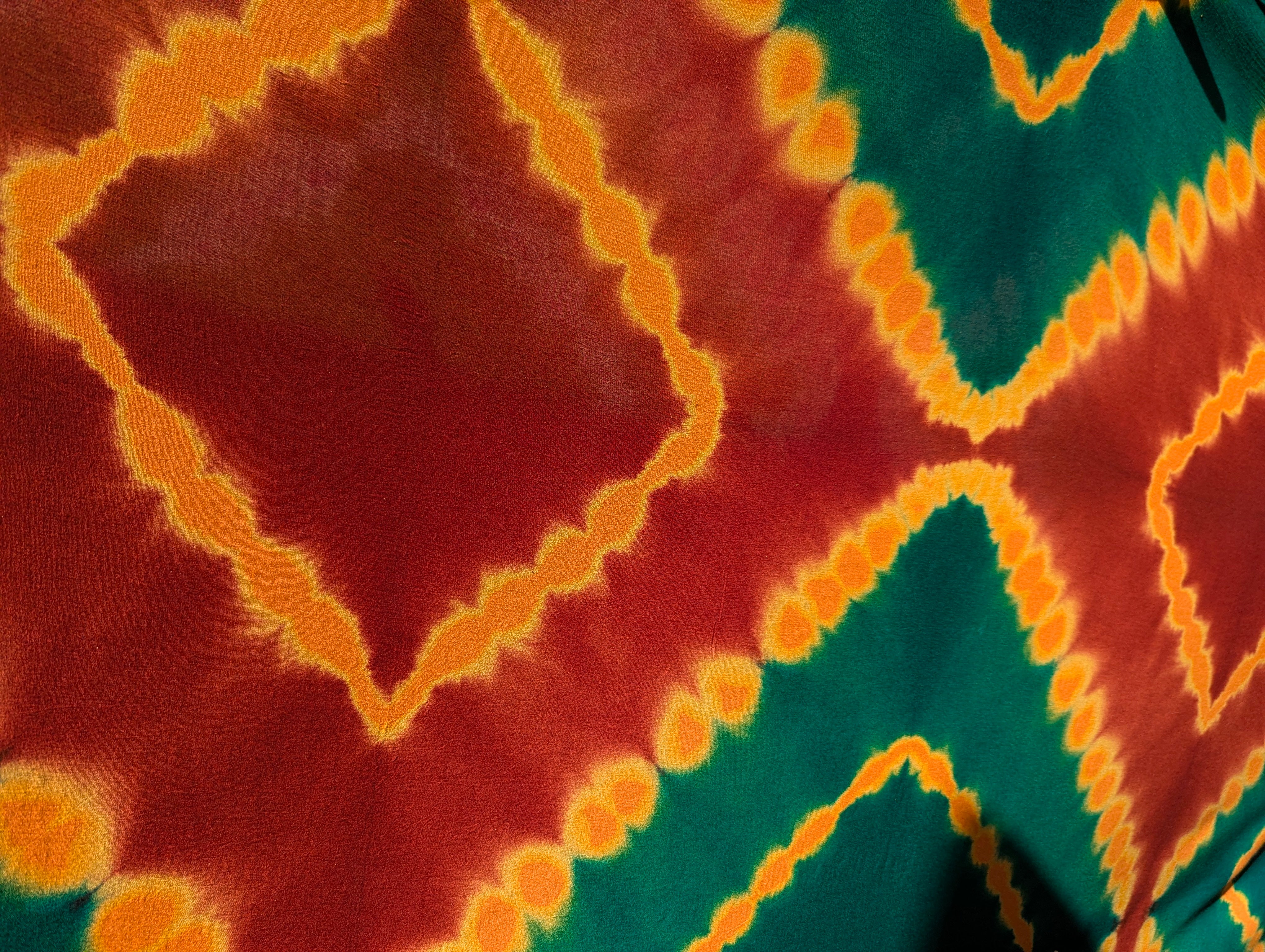 Rayon | Ndalɛ in Green & Red