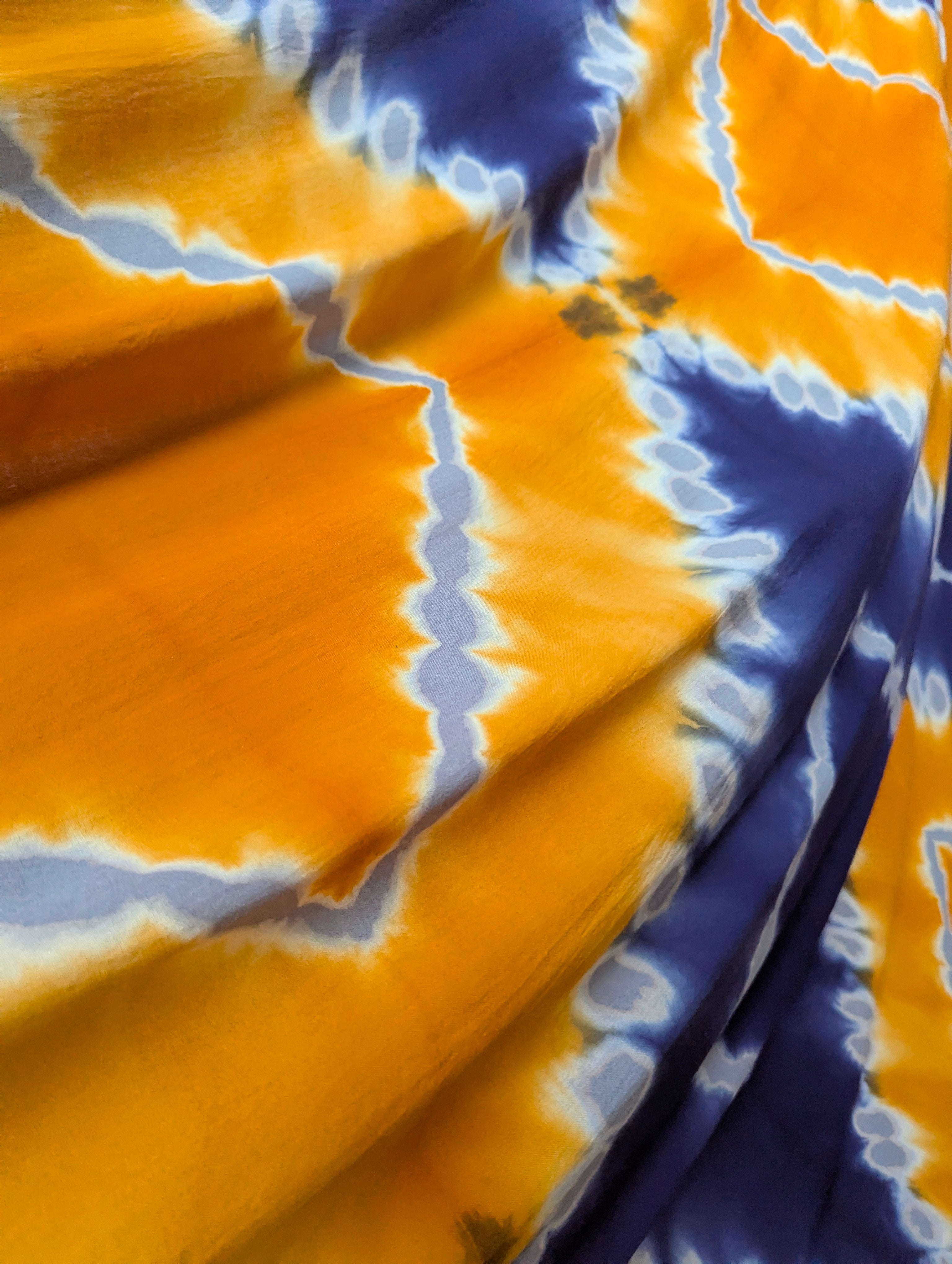 Rayon | Ndalɛ in Gold & Blue-Black