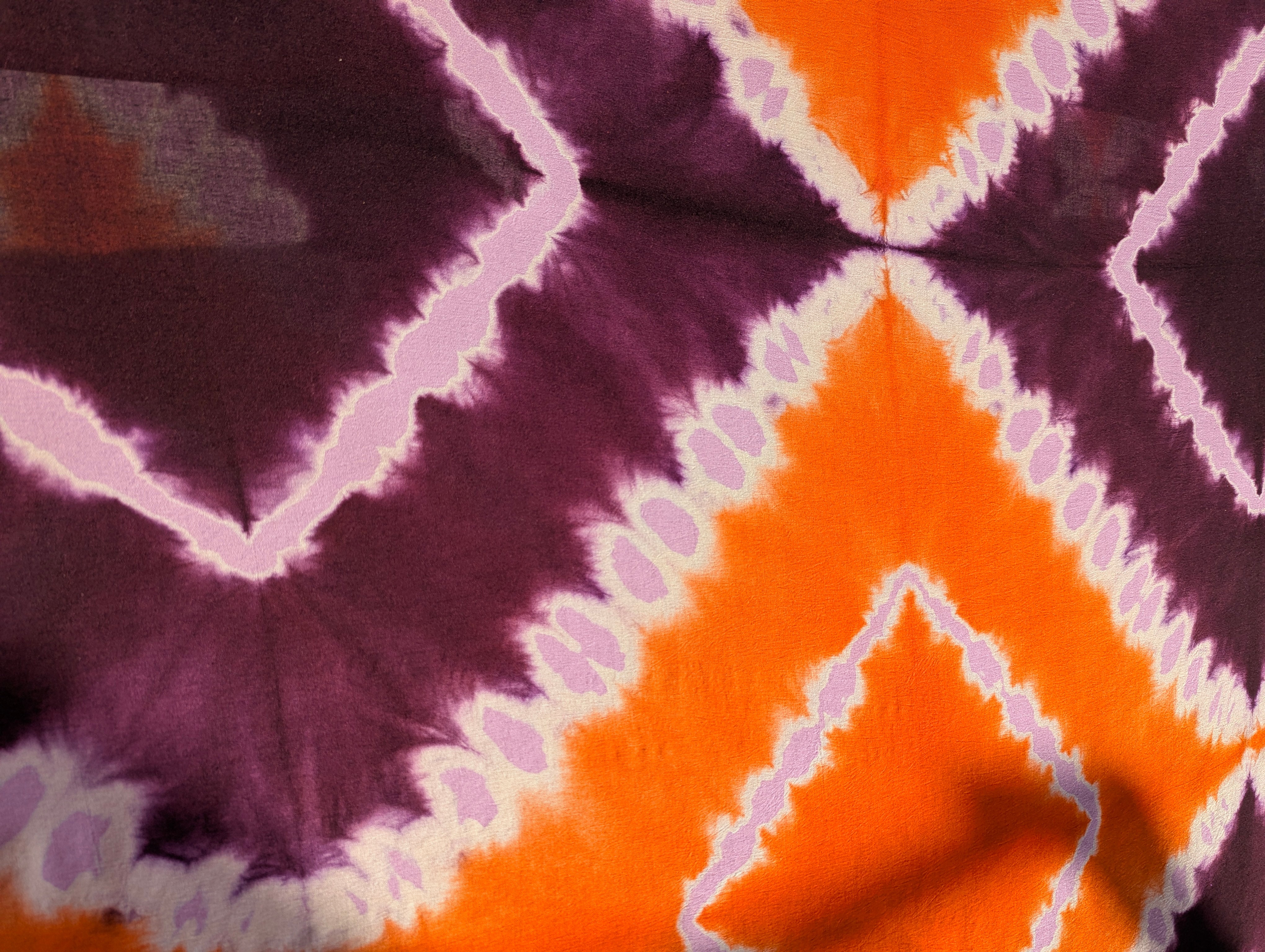 Rayon | Ndalɛ in Violet & Orange