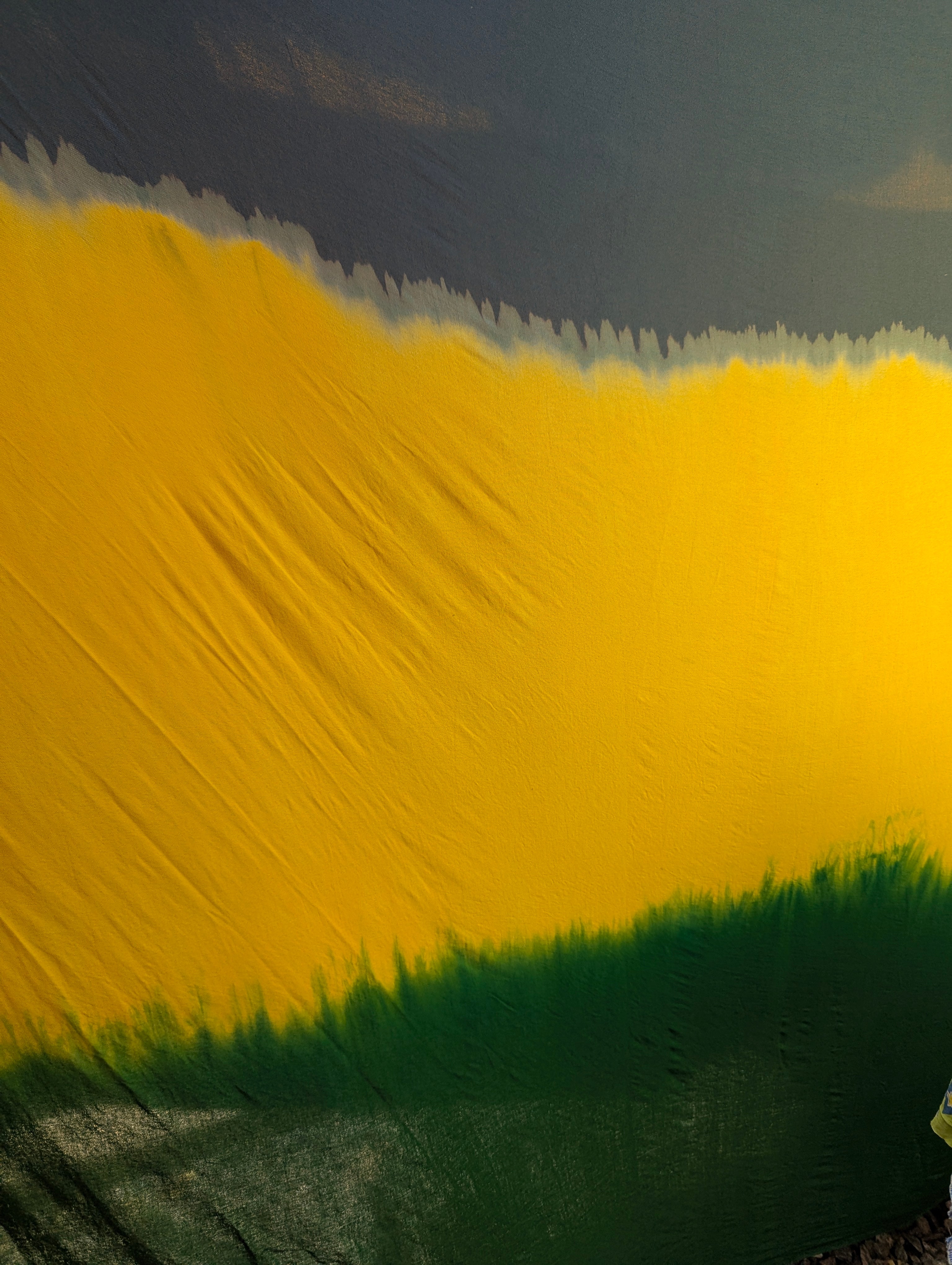 Rayon| Ombre in Neem at Noon