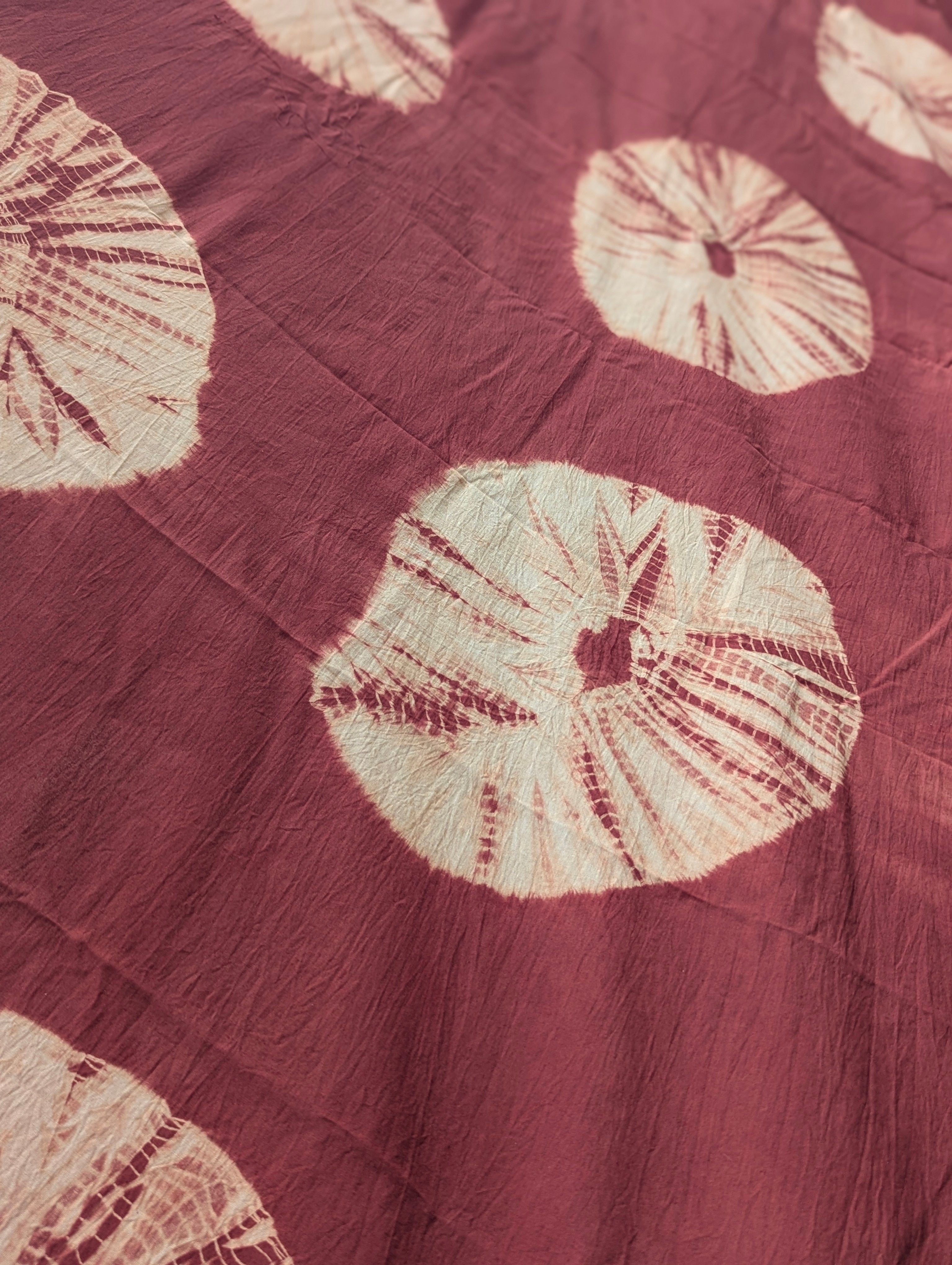 Tie-dye | Rosette in Peach