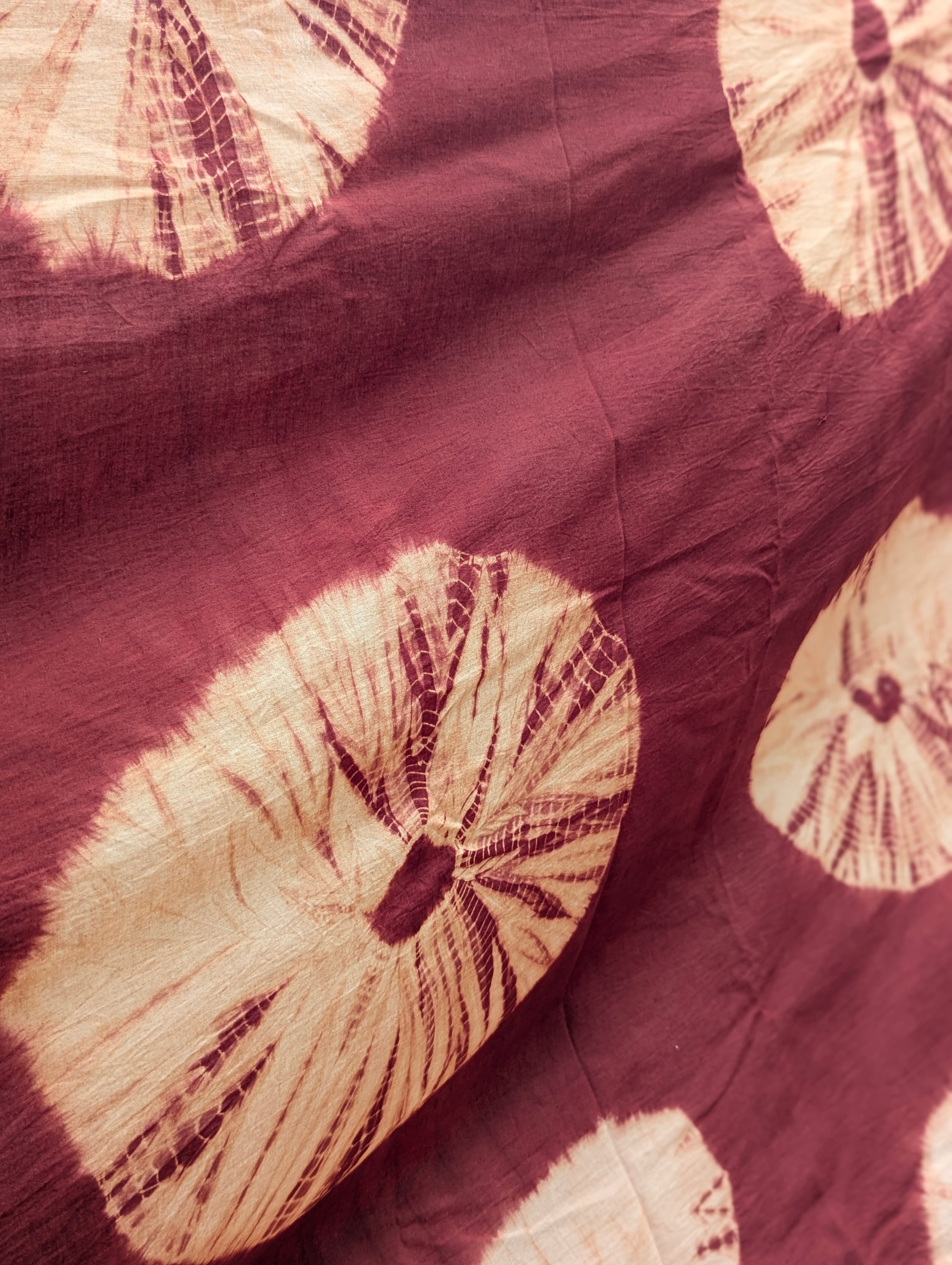 Tie-dye | Rosette in Peach