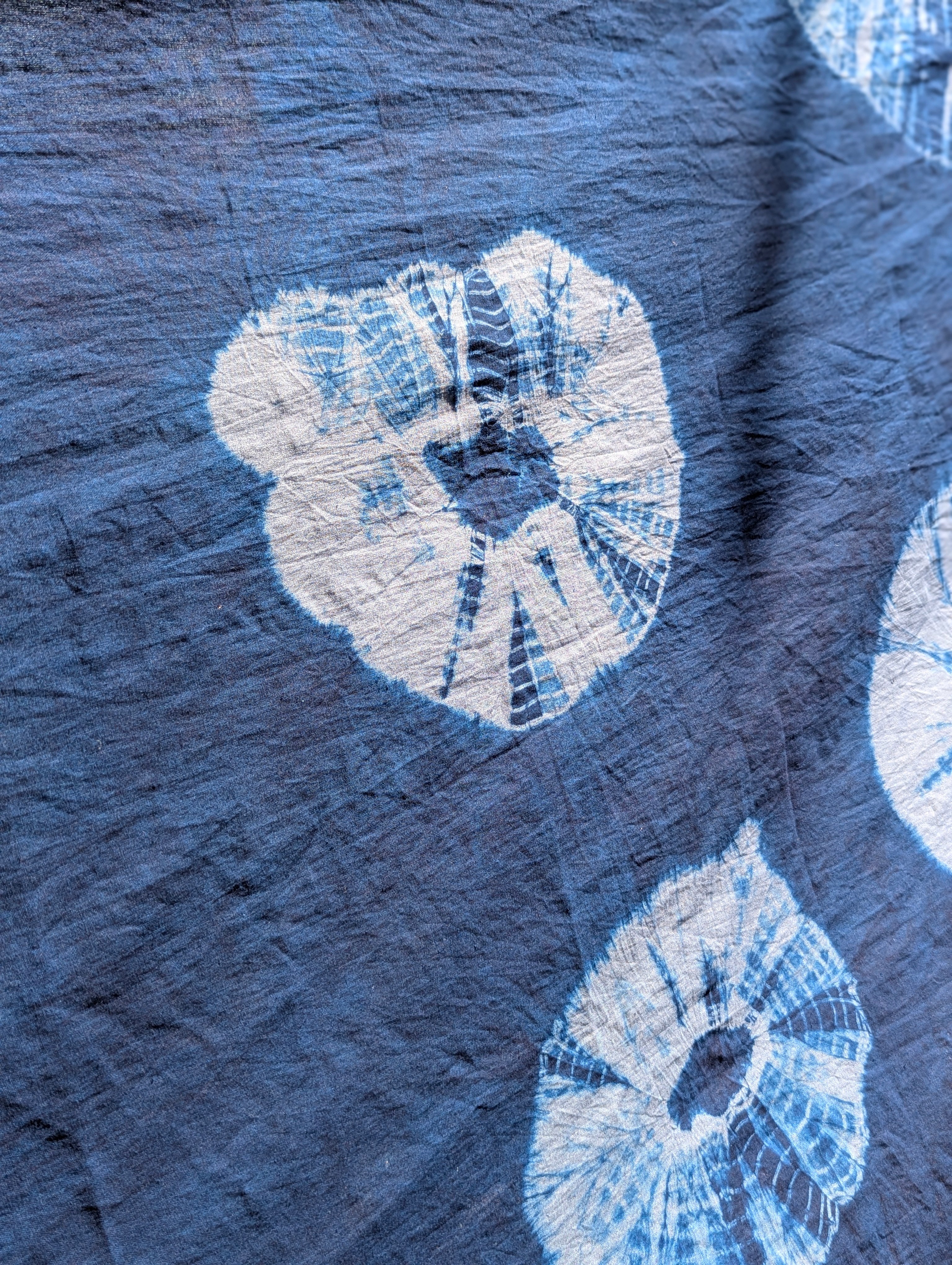 Tie-dye | Rosette in Indigo