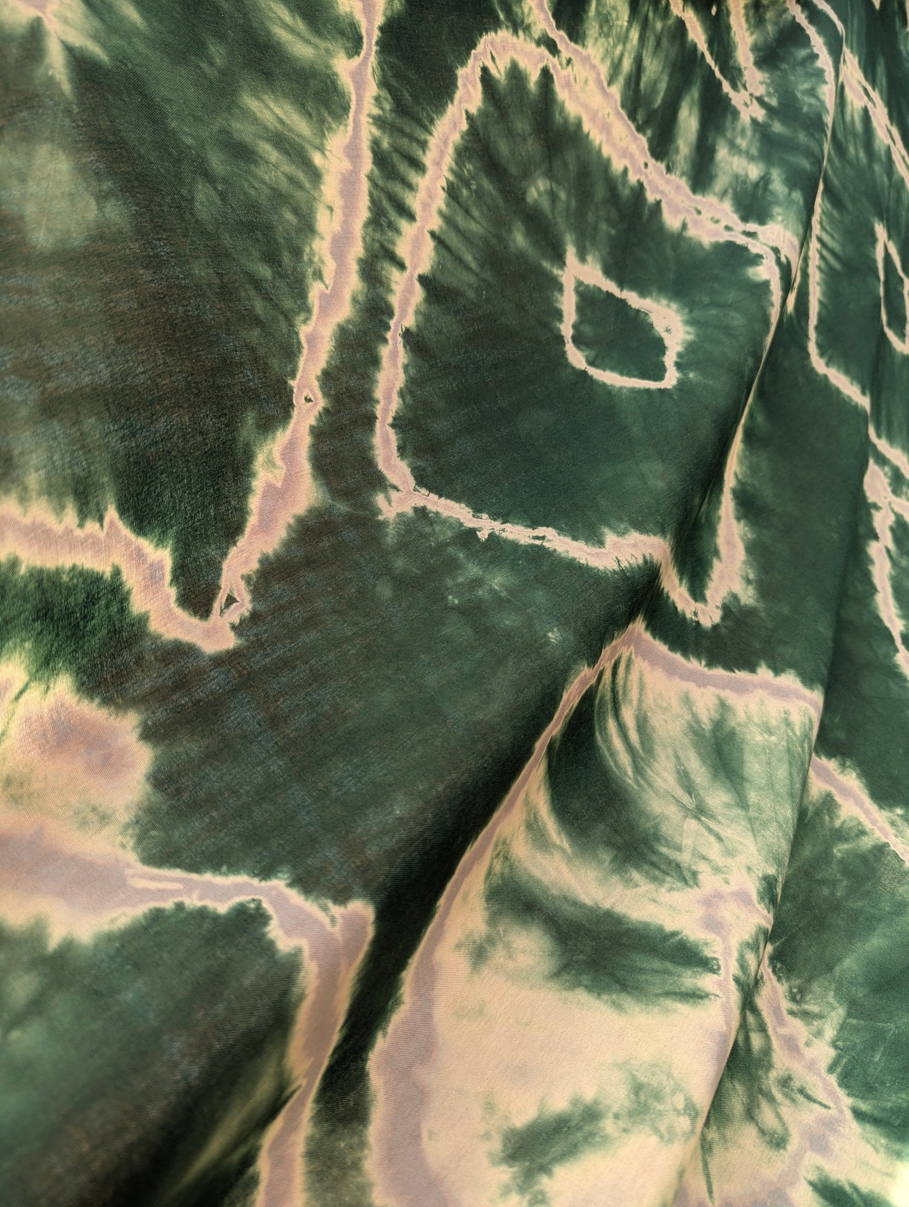 Rayon | Concentric in Forest Green