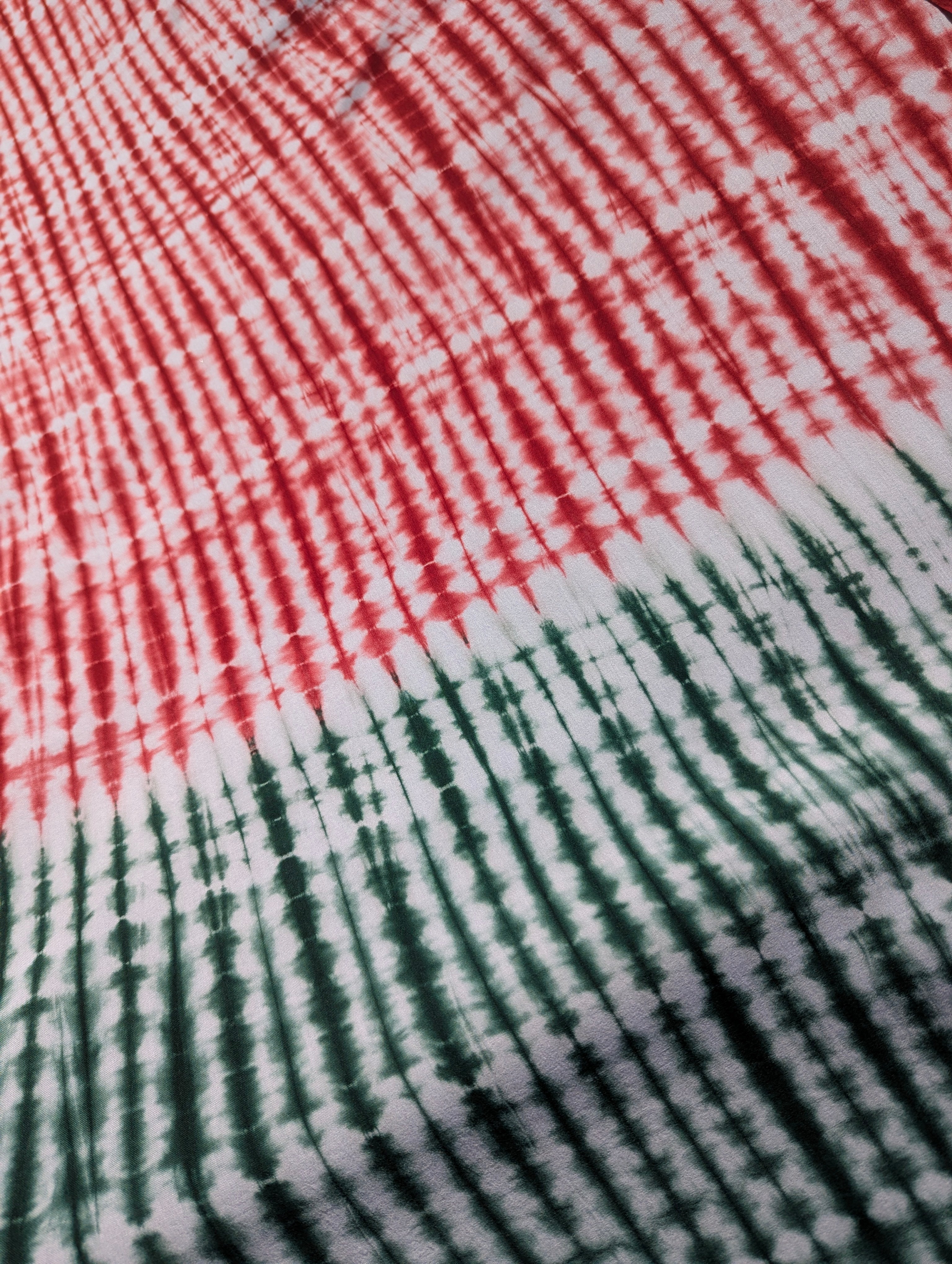 Rayon | Zebra Aba in Cranberry