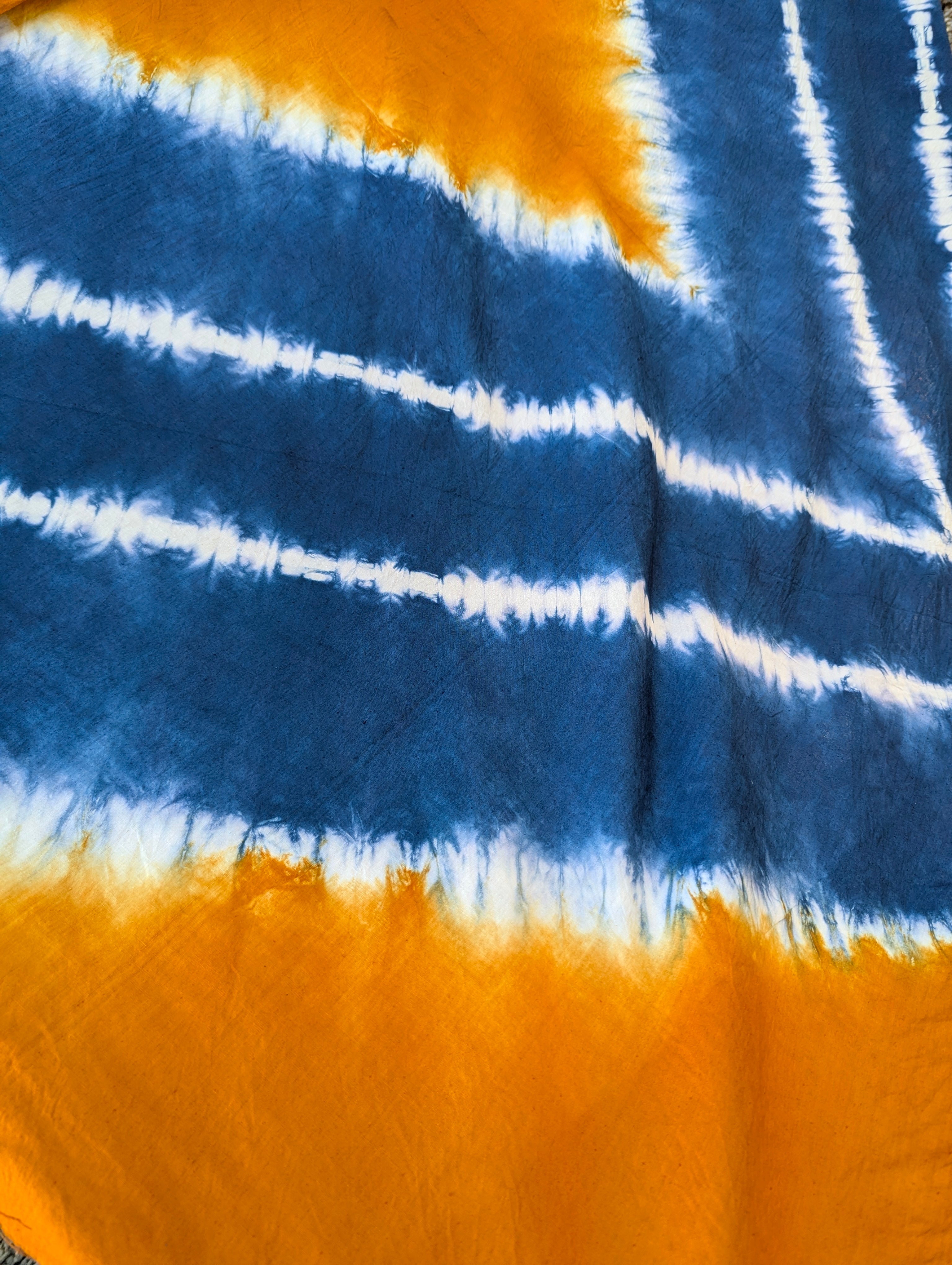 Tie-dye | Bronze & Turquoise