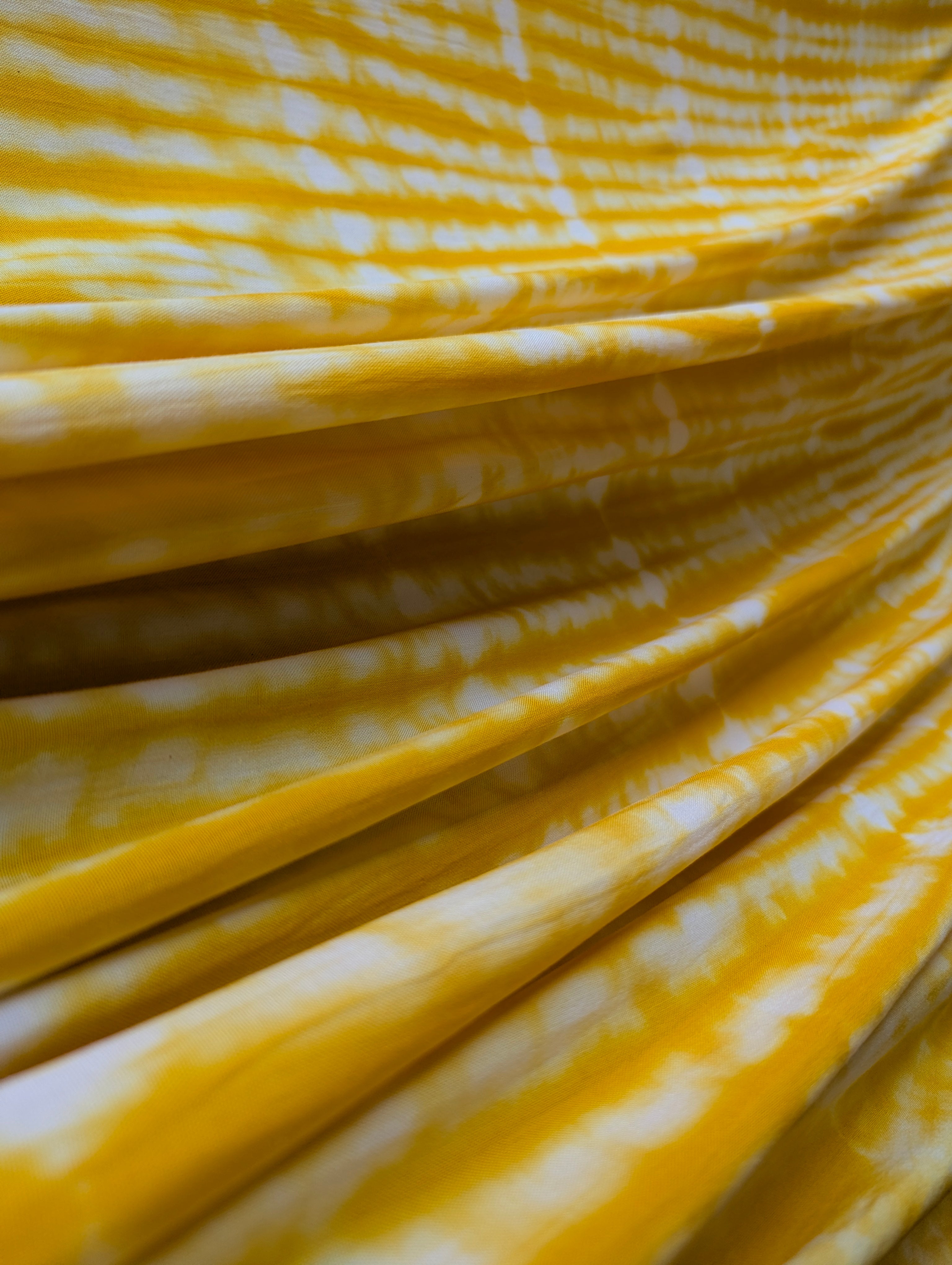 Rayon | Zebra in Canary Yellow