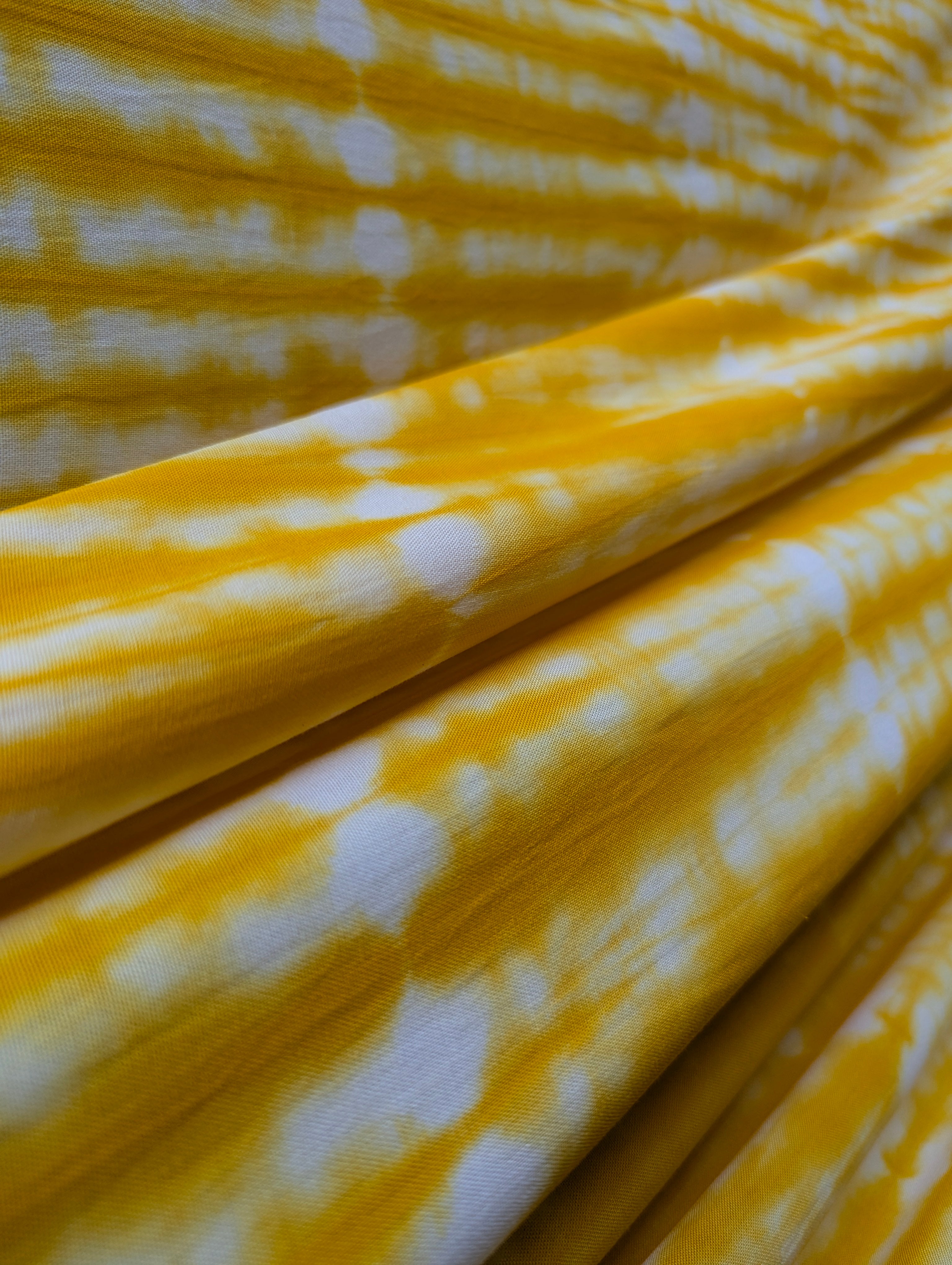 Rayon | Zebra in Canary Yellow