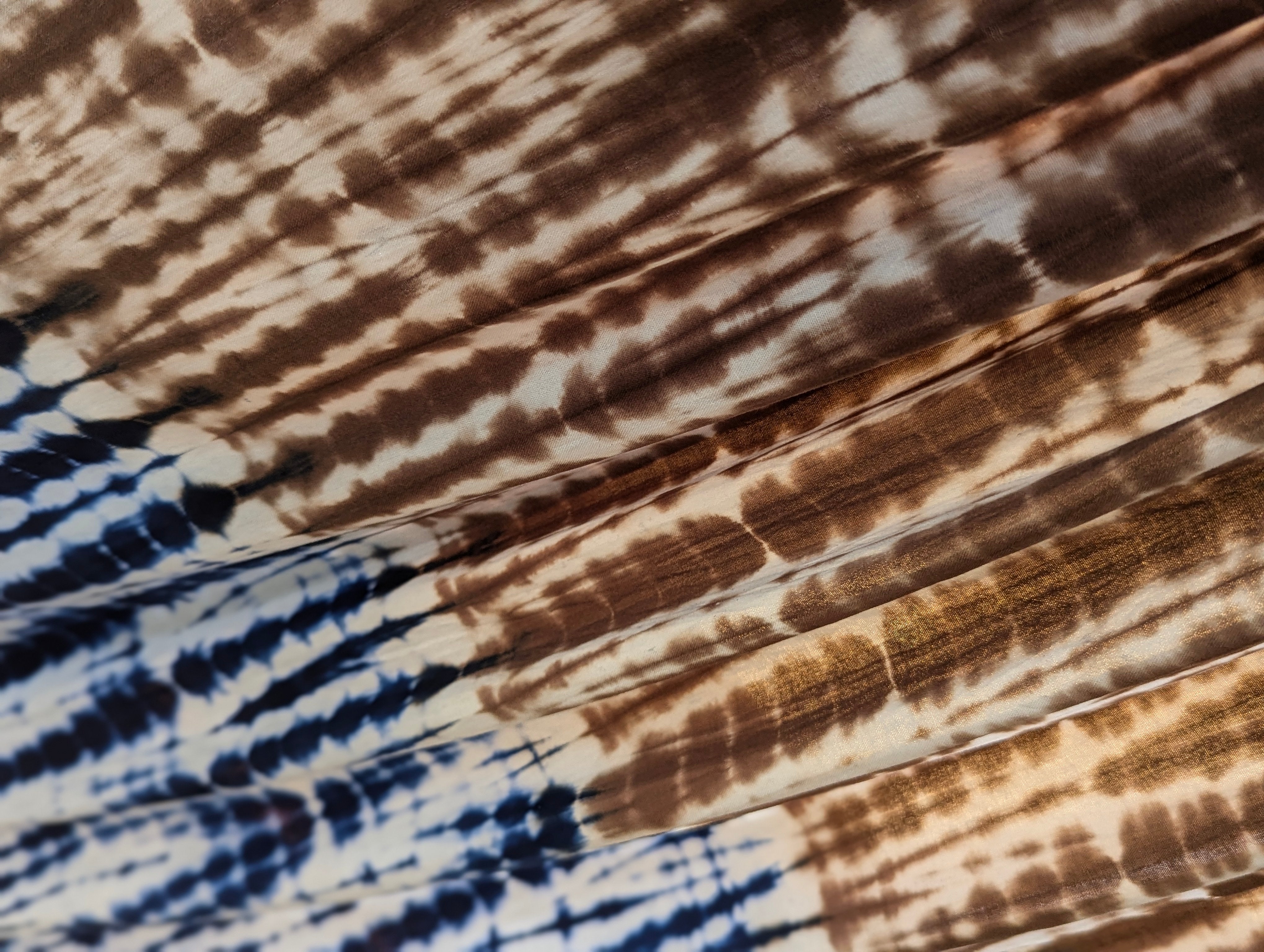 Rayon | Zebra Aba in Cocoblue