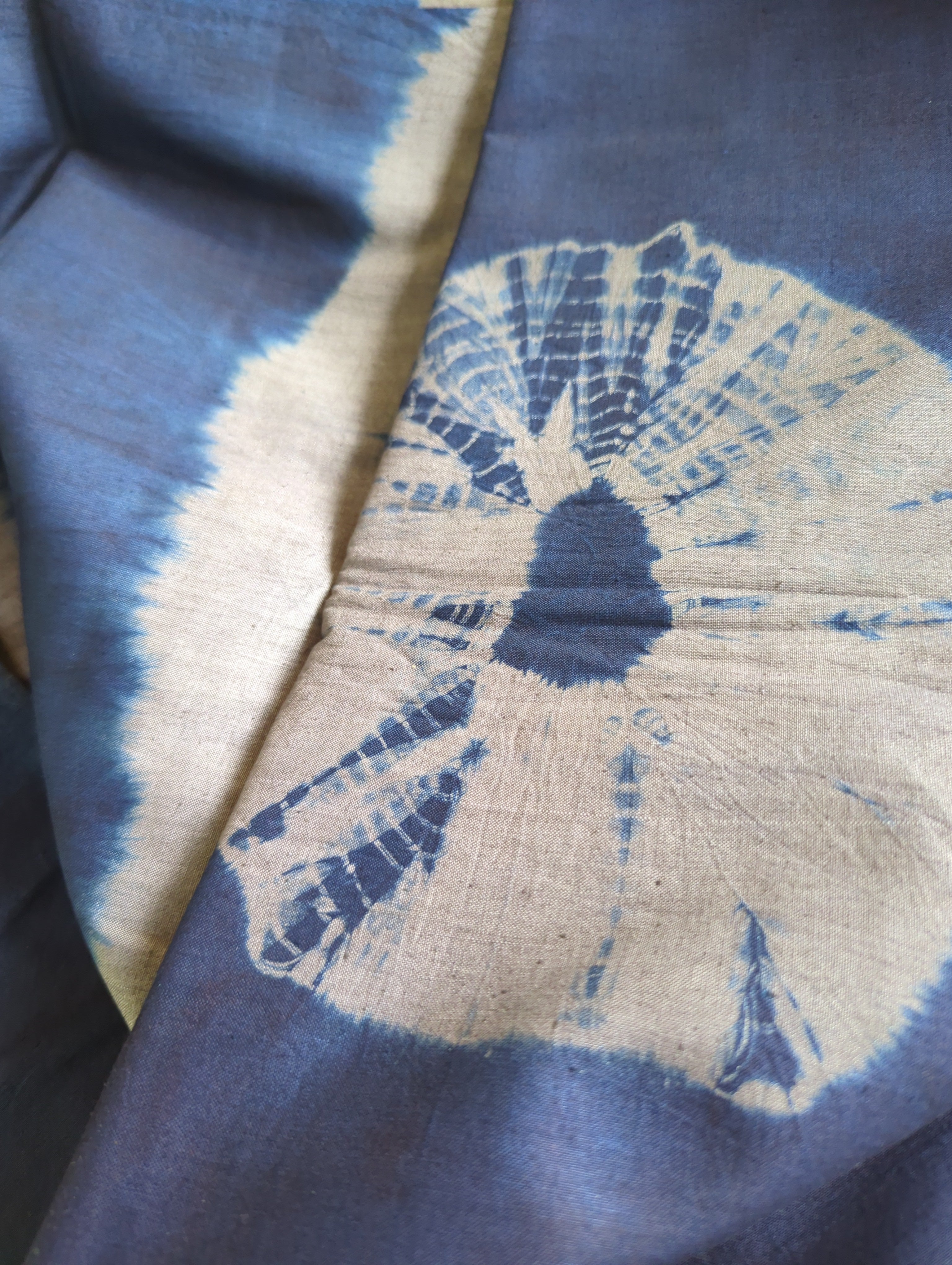 Tie-dye | Rosette in Brown
