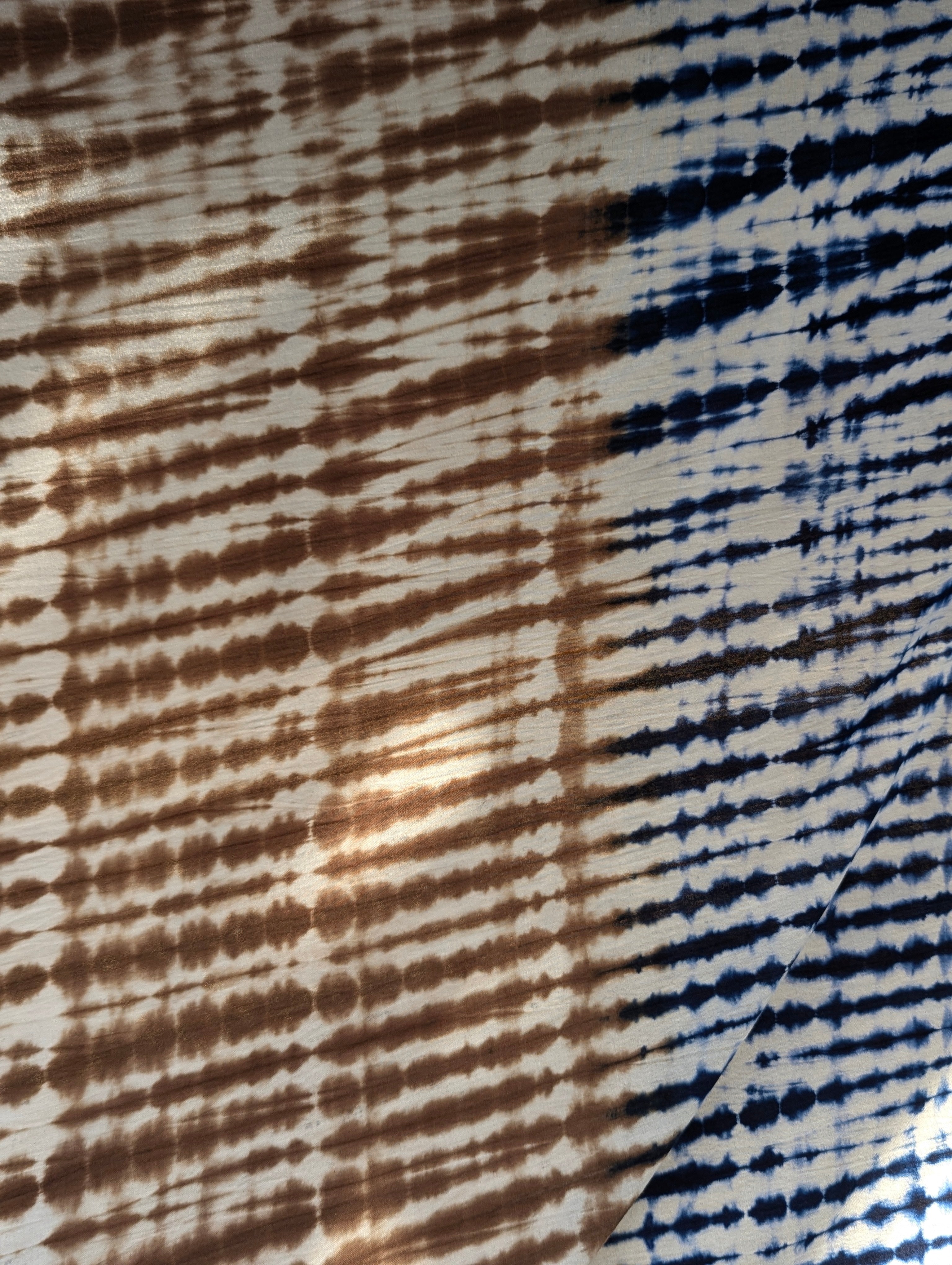 Rayon | Zebra Aba in Cocoblue